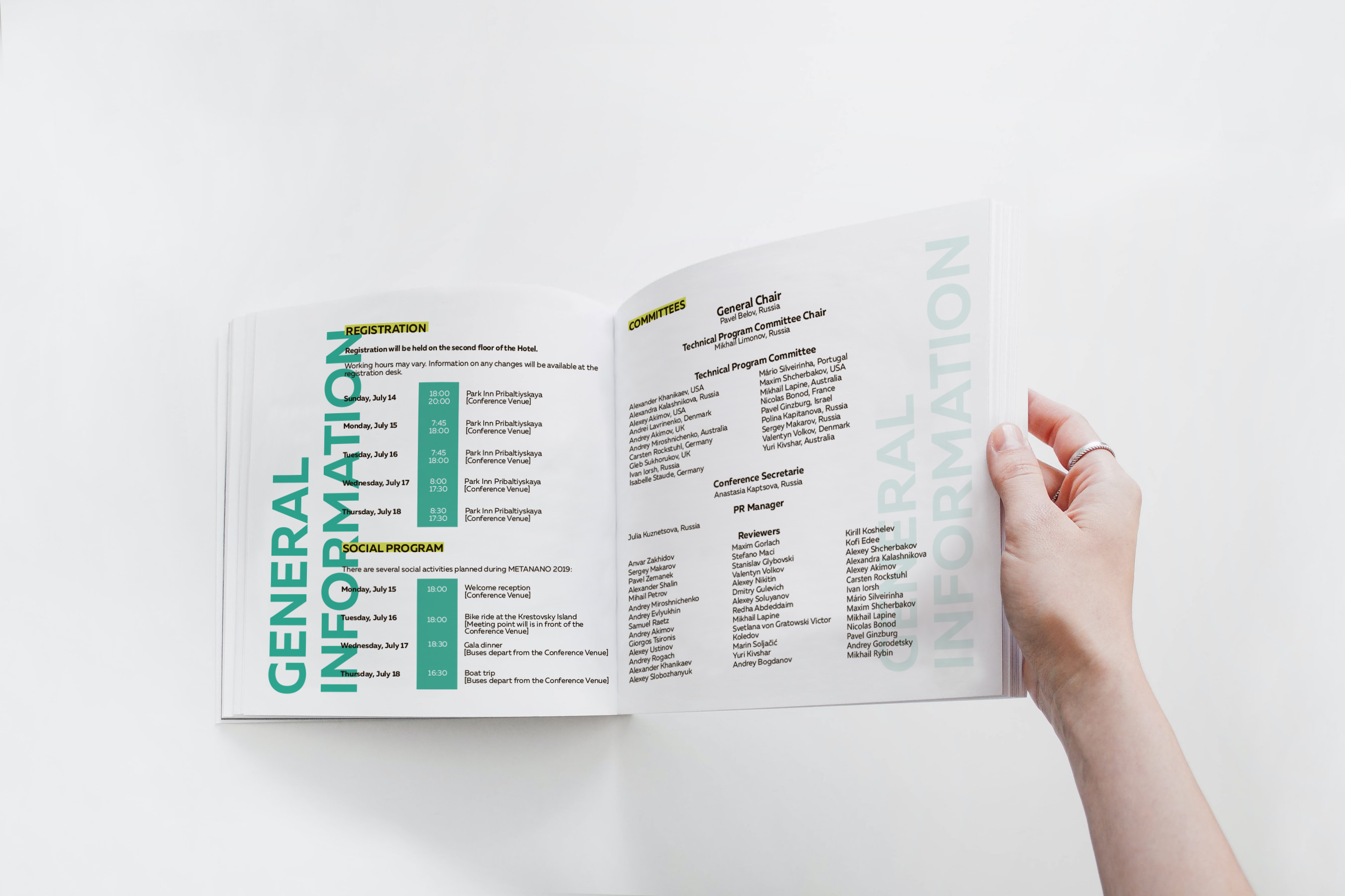 Фирменный стиль для Международной конференции Metanano — Изображение №9 — Брендинг на Dprofile