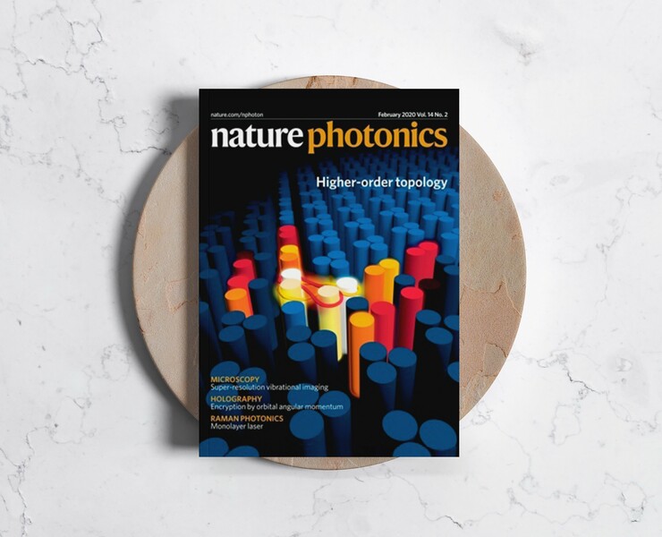 Иллюстрация для обложки Nature Photonics — Иллюстрация, 3D на Dprofile