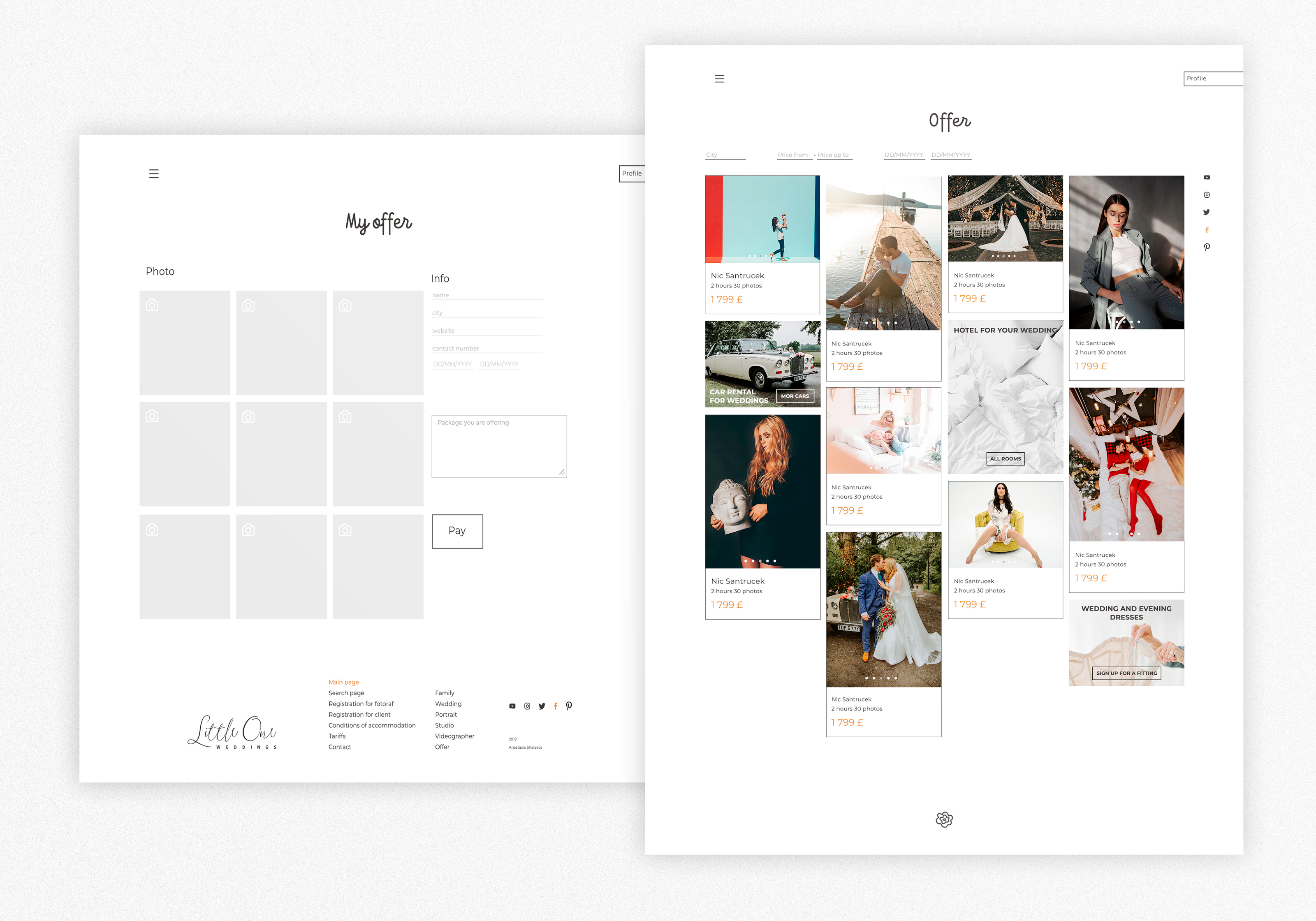 Cервис поиска фотографов Available Photographers — Изображение №8 — Брендинг, Иллюстрация на Dprofile