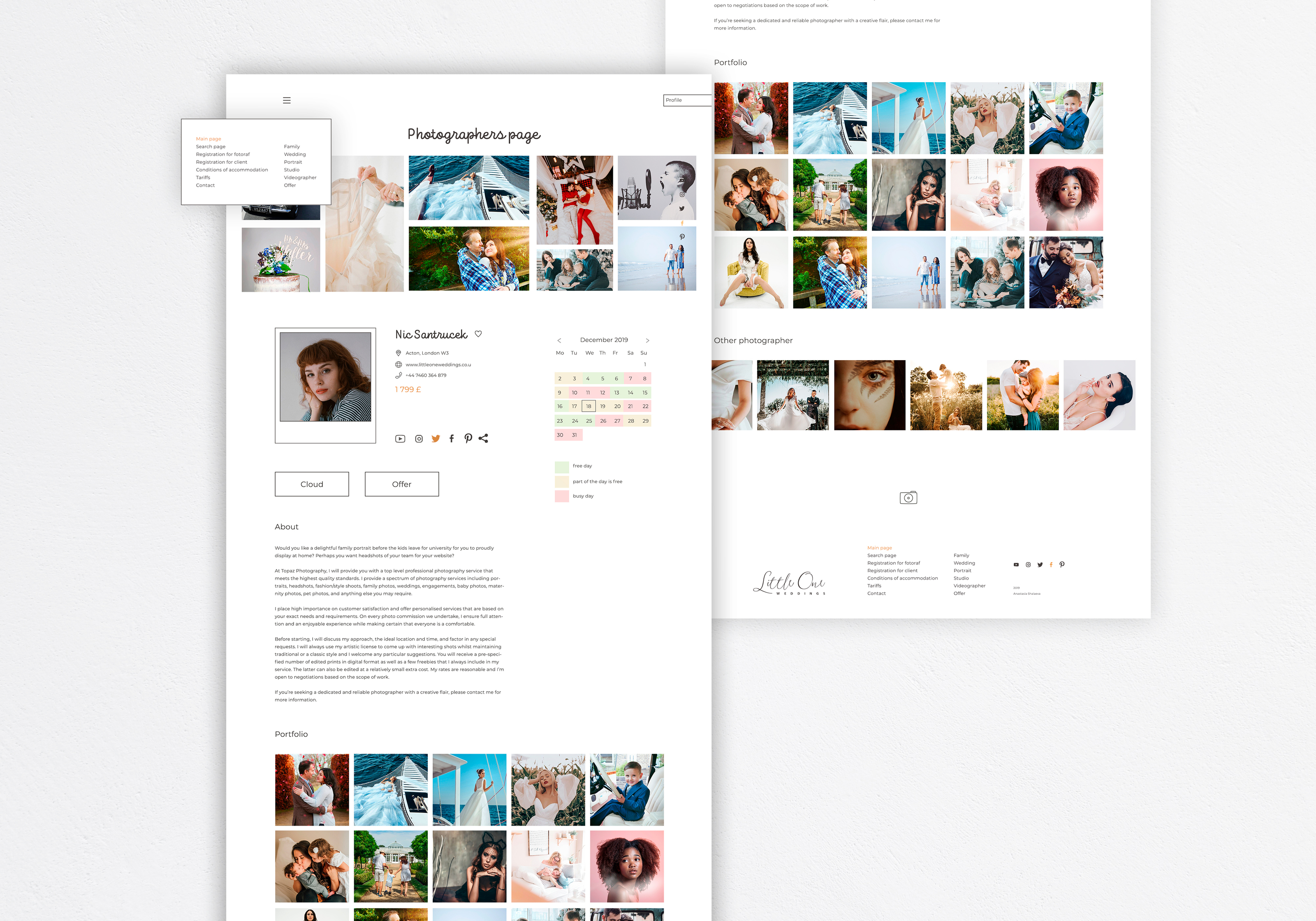 Cервис поиска фотографов Available Photographers — Изображение №5 — Брендинг, Иллюстрация на Dprofile