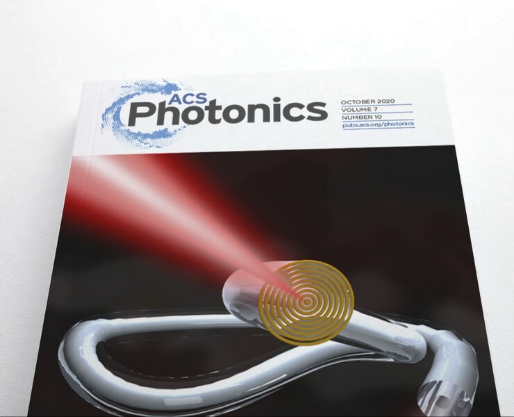 Иллюстрация для обложки ACS Photonics — Иллюстрация, 3D на Dprofile