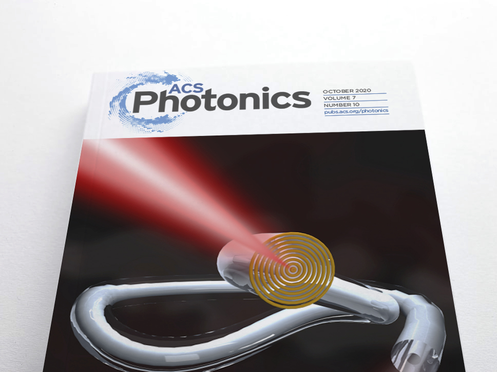 Иллюстрация для обложки ACS Photonics — Изображение №1 — Иллюстрация, 3D на Dprofile