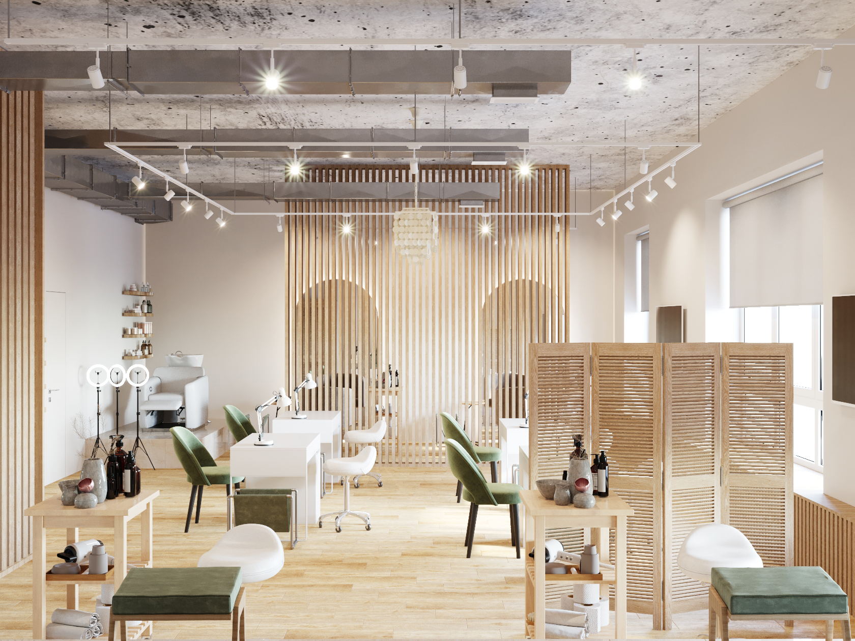 Фирменный стиль и интерьер салона красоты ZONT — Изображение №8 — Брендинг на Dprofile