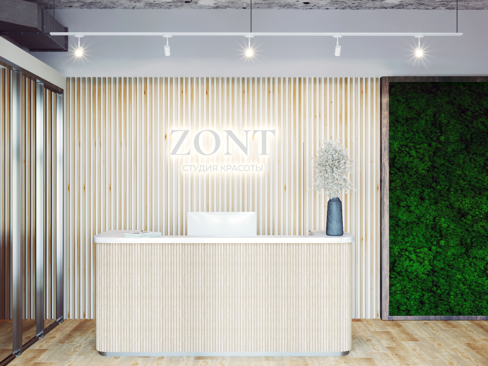 Фирменный стиль и интерьер салона красоты ZONT — Изображение №4 — Брендинг на Dprofile
