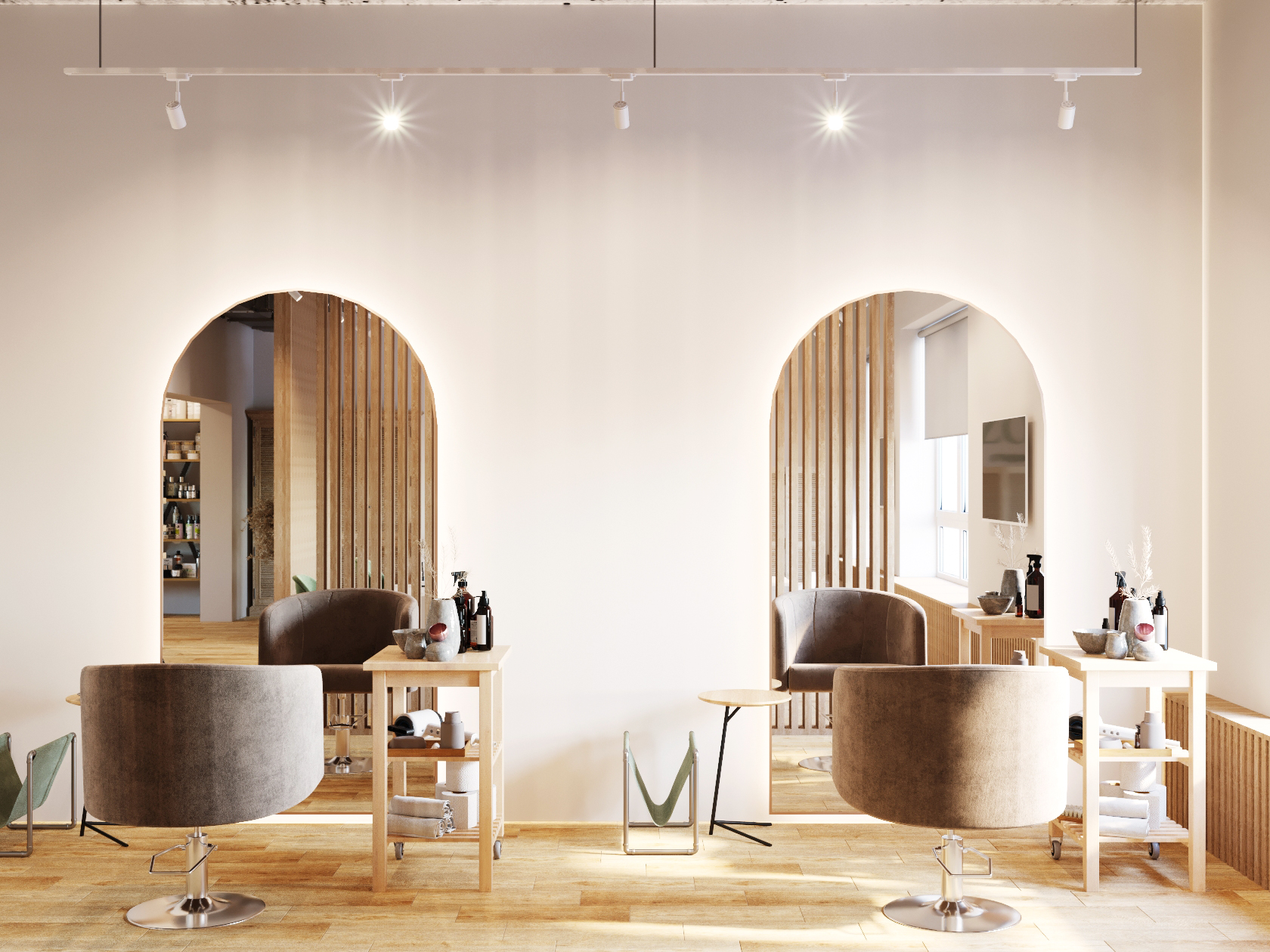 Фирменный стиль и интерьер салона красоты ZONT — Изображение №7 — Брендинг на Dprofile