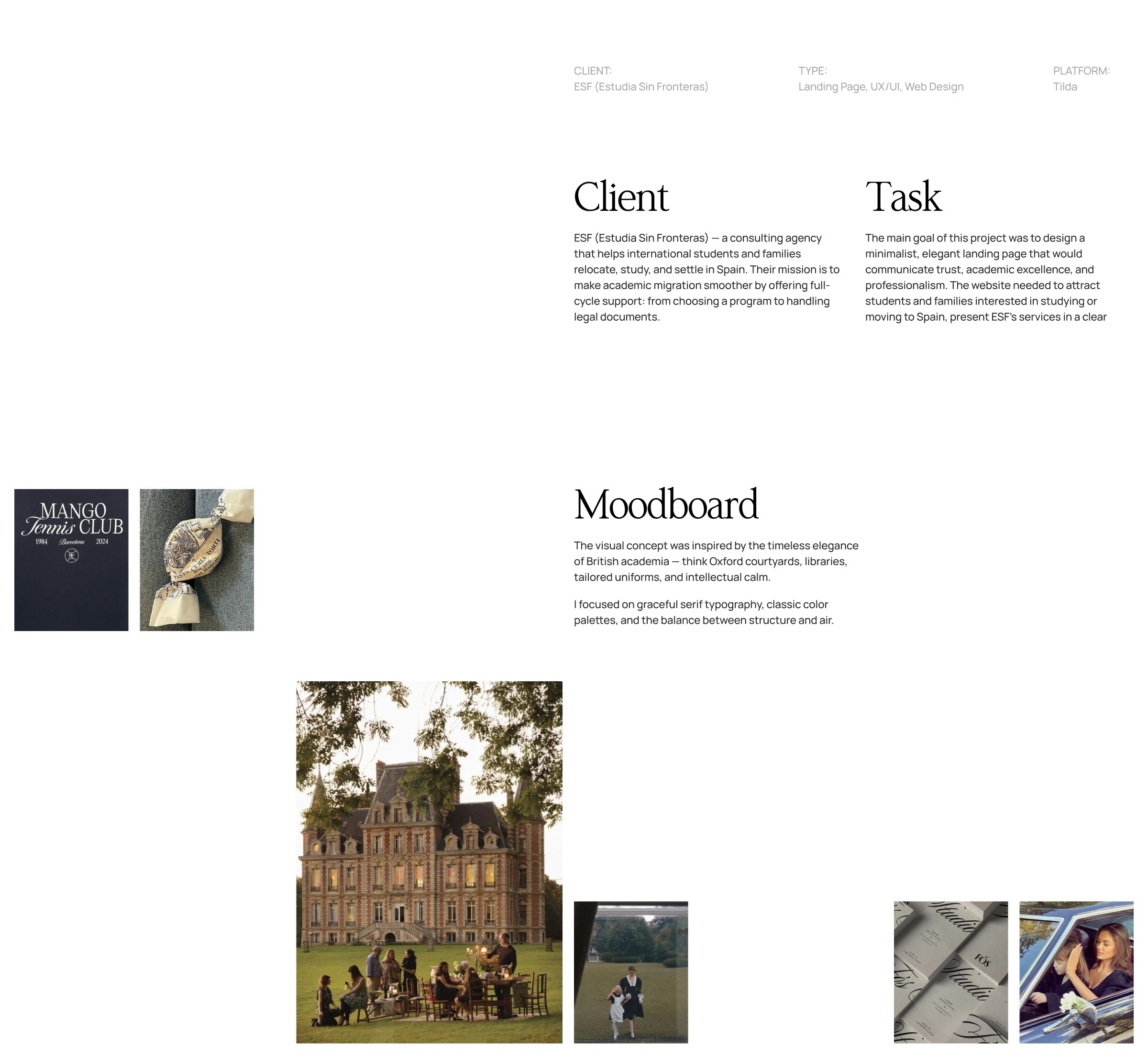 ESF Estudia | Educational Platform Website (ES) — Изображение №2 — Интерфейсы на Dprofile