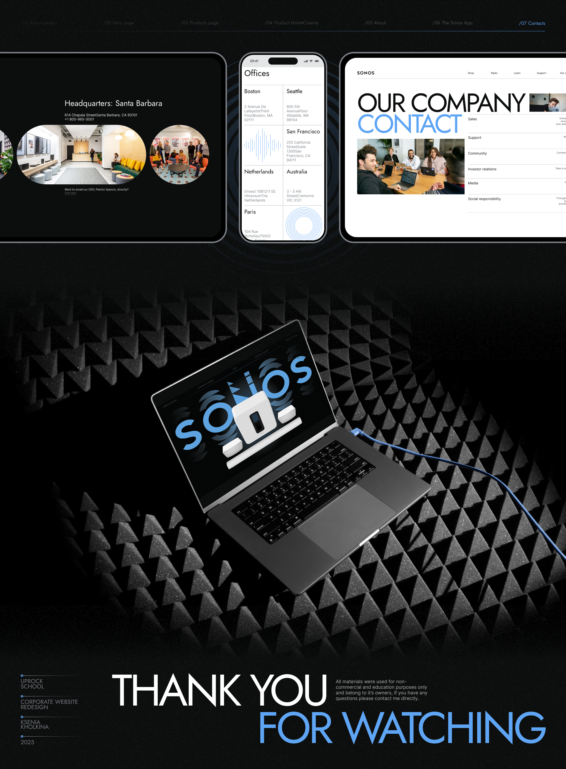 SONOS | Corporate Website — Изображение №13 — Интерфейсы на Dprofile