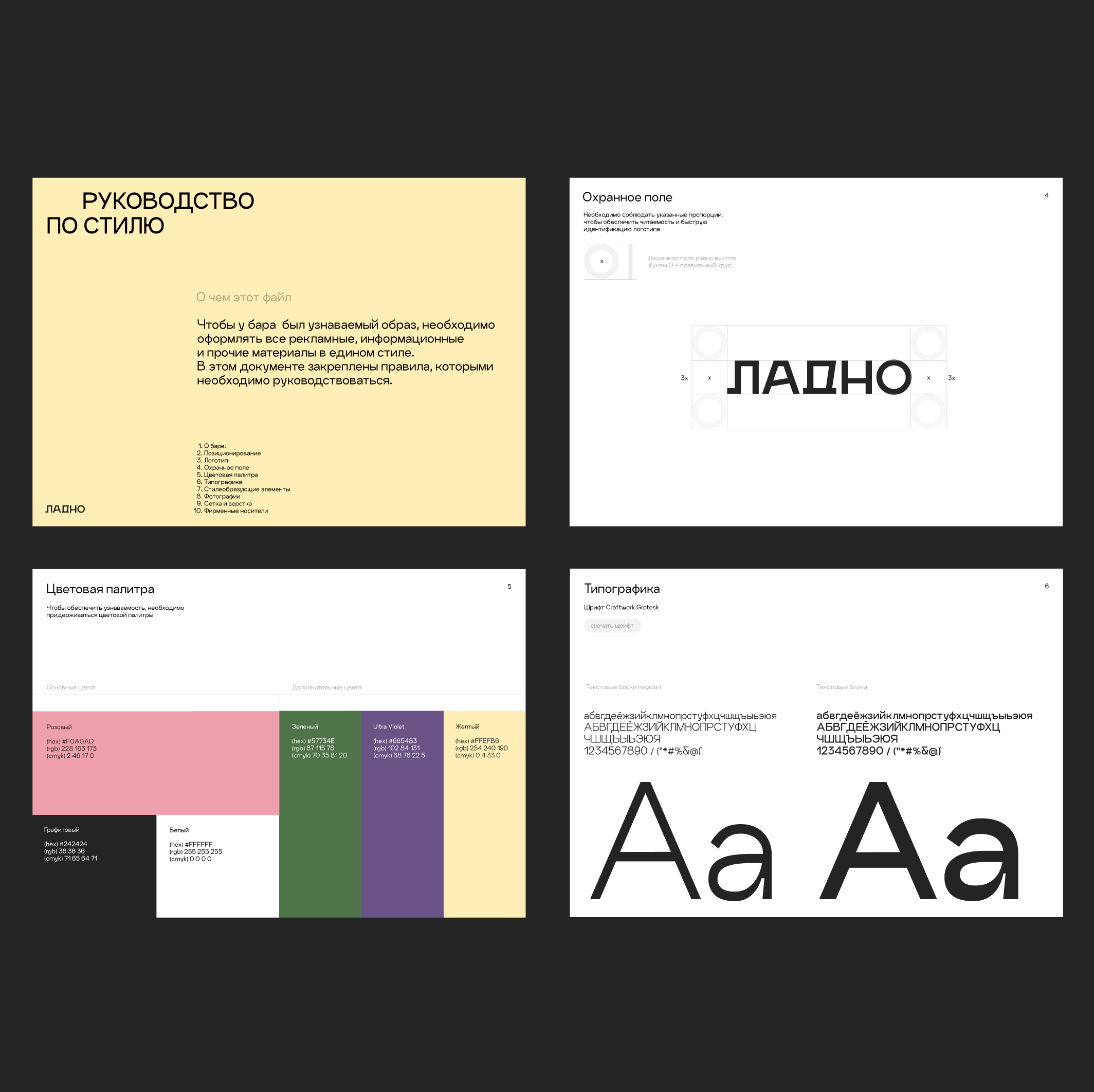 Бар "ЛАДНО". Логотип и айдентика — Изображение №9 — Брендинг на Dprofile