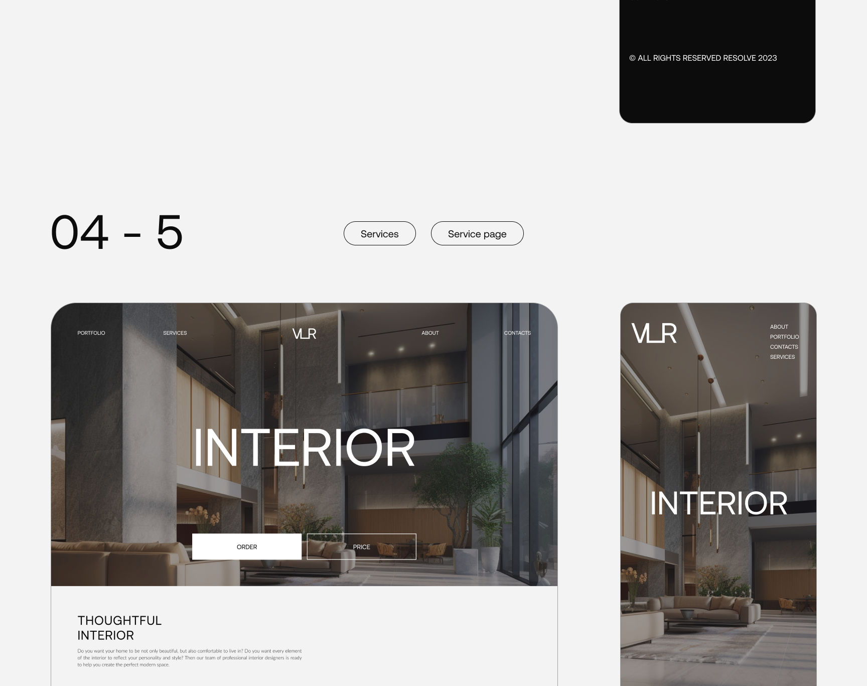 Resolve — Изображение №43 — Интерфейсы, Брендинг на Dprofile