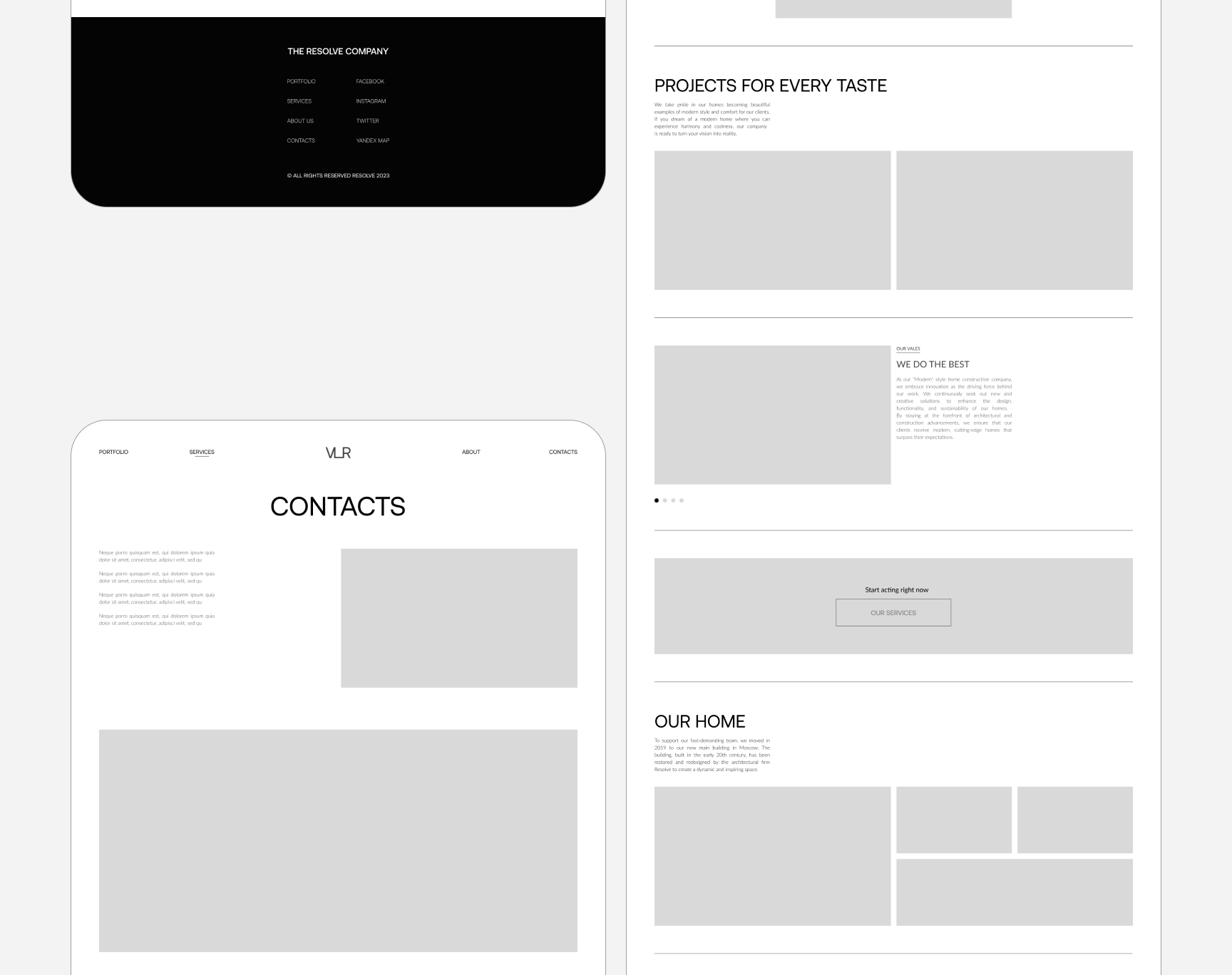 Resolve — Изображение №15 — Интерфейсы, Брендинг на Dprofile