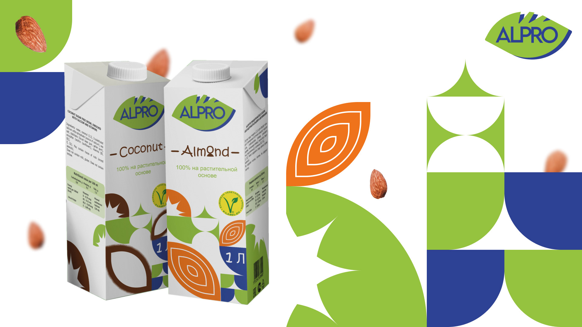 Alpro - Разработка редизайна — Изображение №1 — Брендинг, Графика на Dprofile