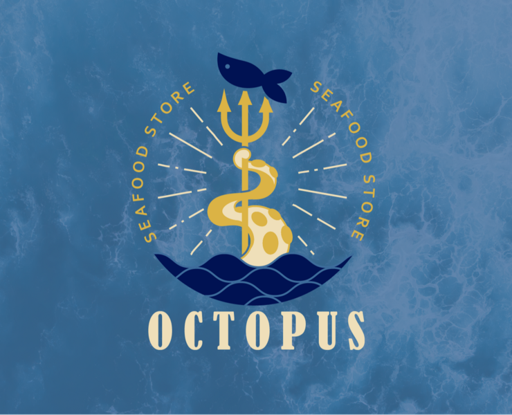 OCTOPUS • Айдентика магазина морепродуктов — Брендинг на Dprofile