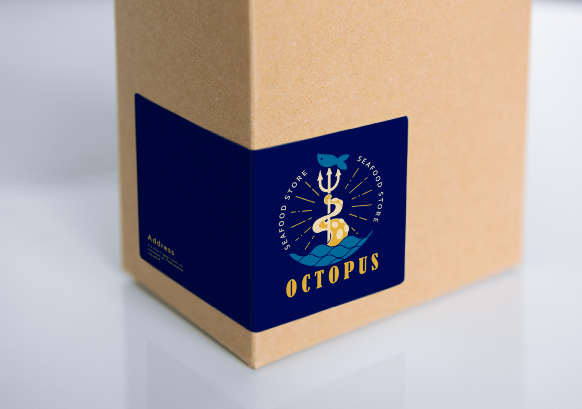 OCTOPUS • Айдентика магазина морепродуктов — Изображение №8 — Брендинг на Dprofile