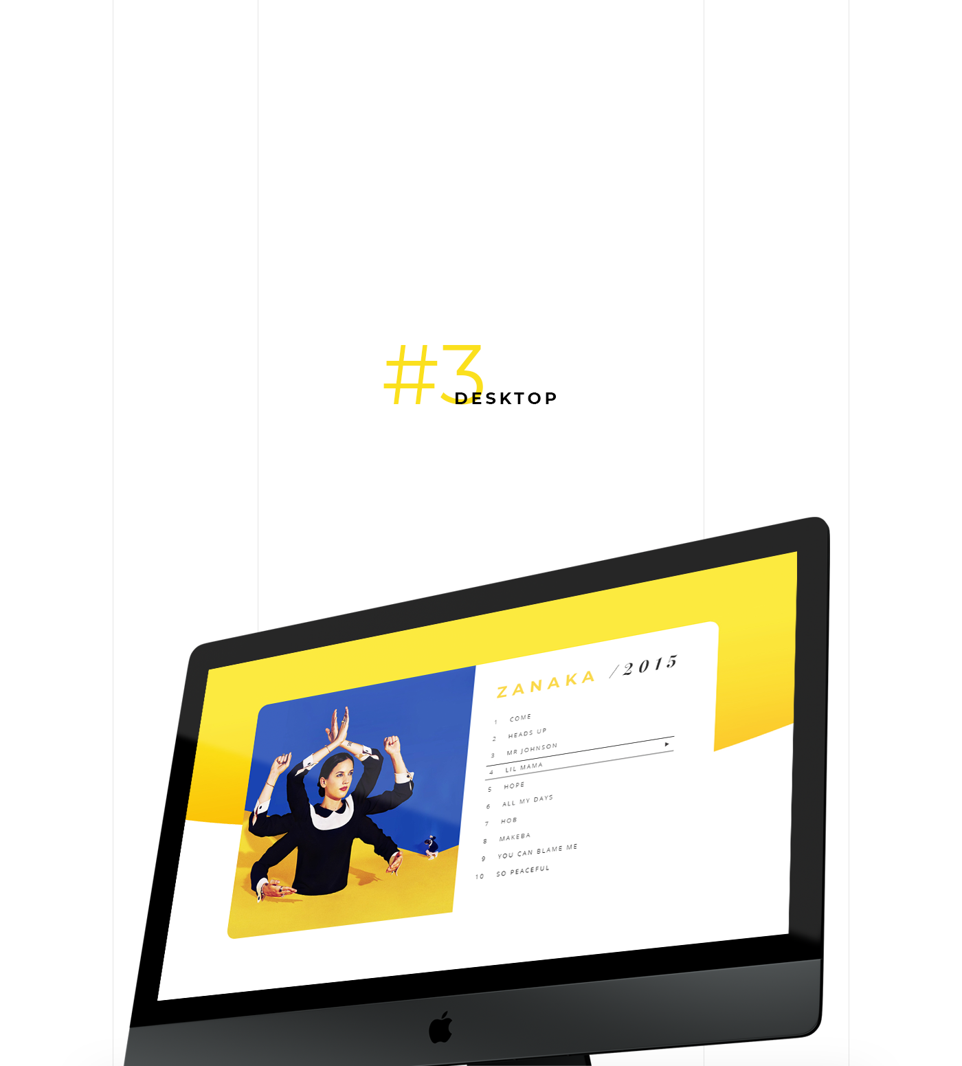 Web UI/UX — Сайт певицы Jain. Zanaka — Изображение №7 — Интерфейсы на Dprofile