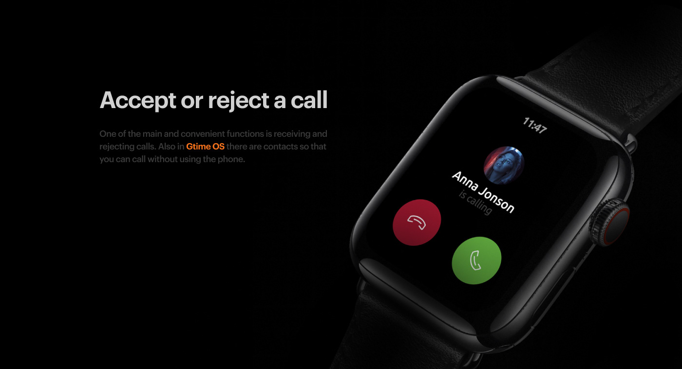 Gtime OS - UX/UI Smart Watch — Изображение №13 — Интерфейсы на Dprofile