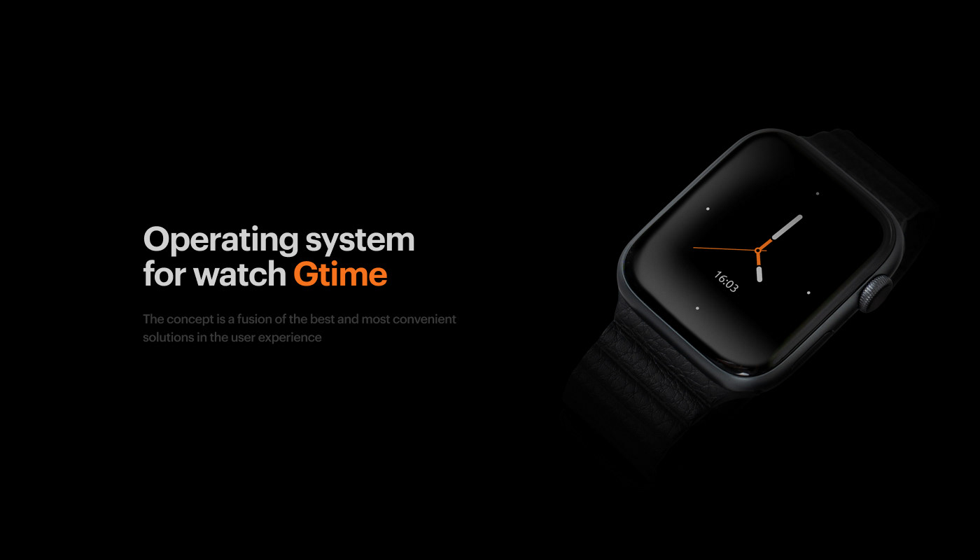 Gtime OS - UX/UI Smart Watch — Изображение №2 — Интерфейсы на Dprofile