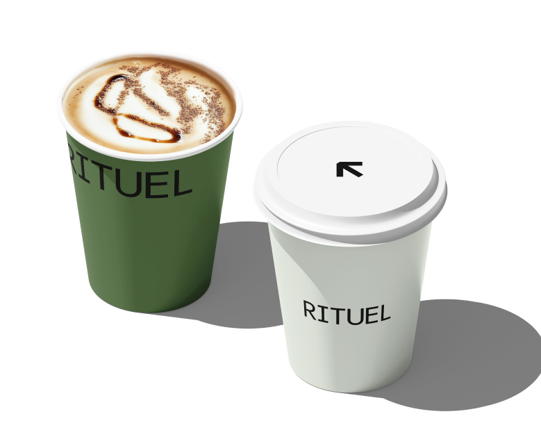 RITUEL | Фирменный стиль для кофейни на Dprofile