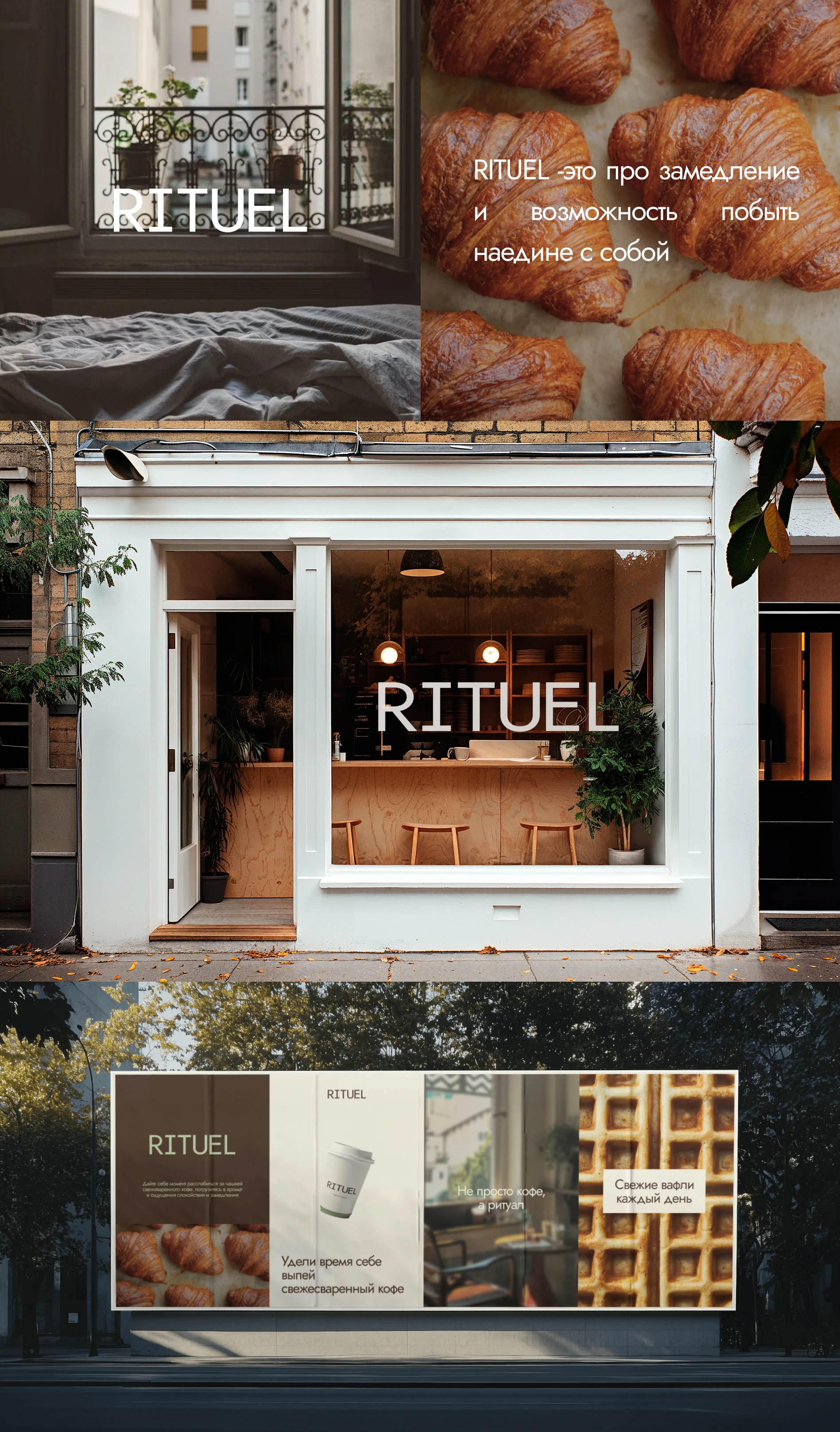 RITUEL | Фирменный стиль для кофейни — Изображение №5 — Брендинг на Dprofile