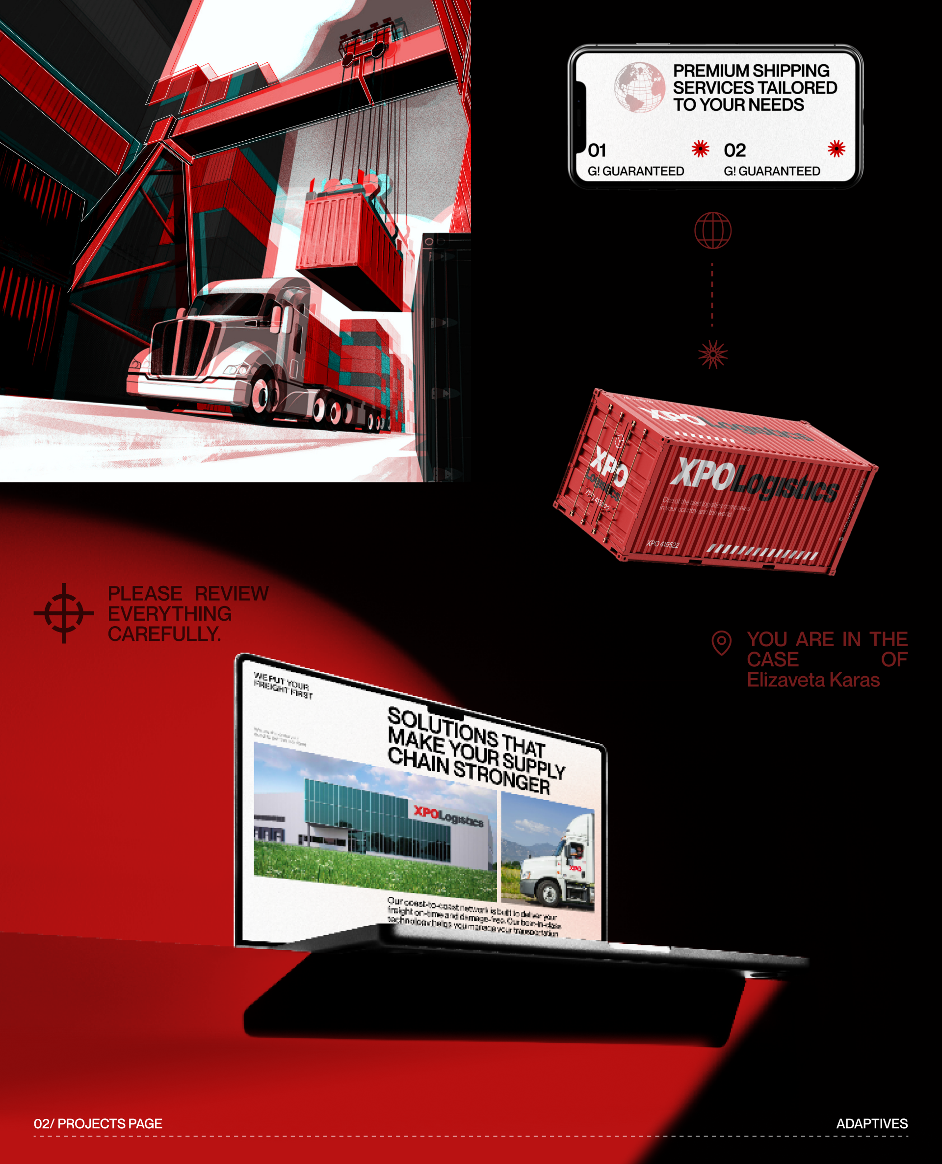 XPO│CORPORATE WEBSITE│REDESIGN — Изображение №3 — Интерфейсы на Dprofile