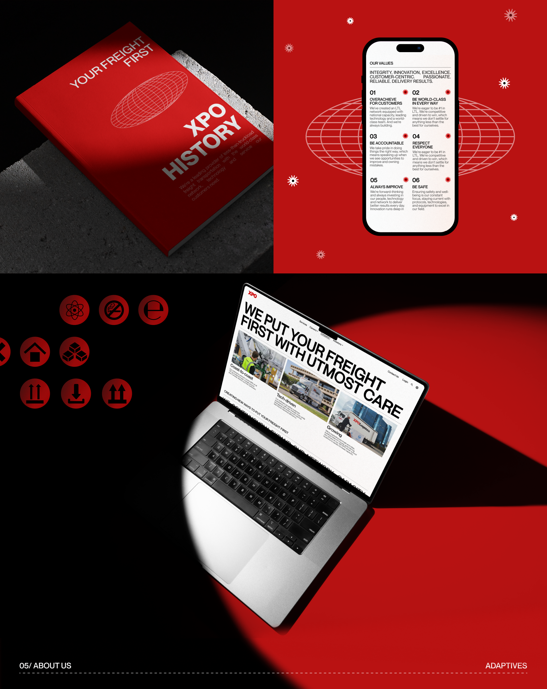XPO│CORPORATE WEBSITE│REDESIGN — Изображение №7 — Интерфейсы на Dprofile