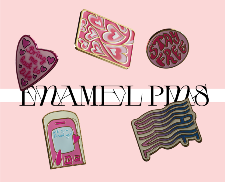 Enamel pins — 3D, Анимация на Dprofile