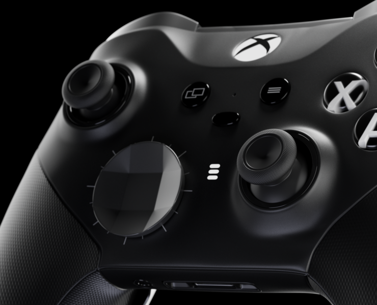 Xbox Elite Controller Series 2 — 3D, Анимация на Dprofile