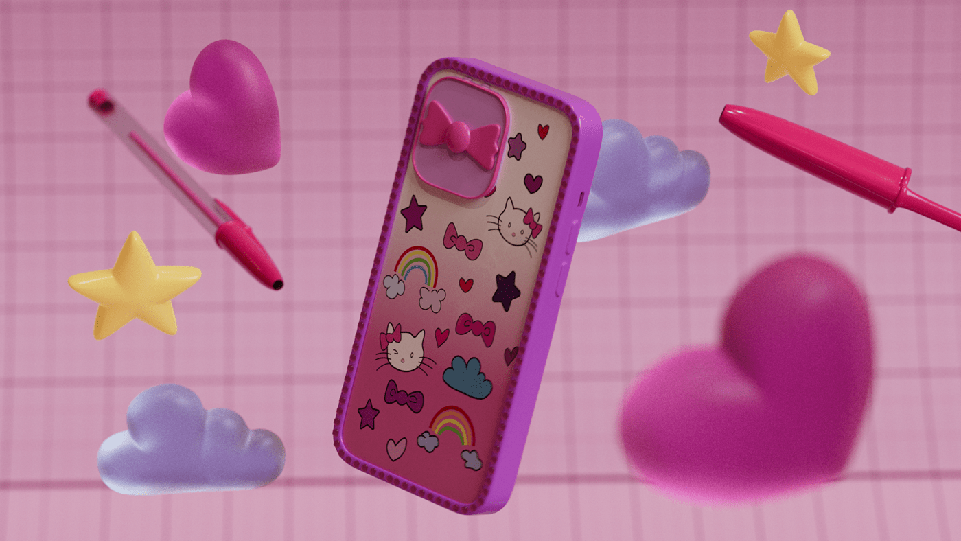 HELLO KITTY CASE — Изображение №8 — 3D, Анимация на Dprofile