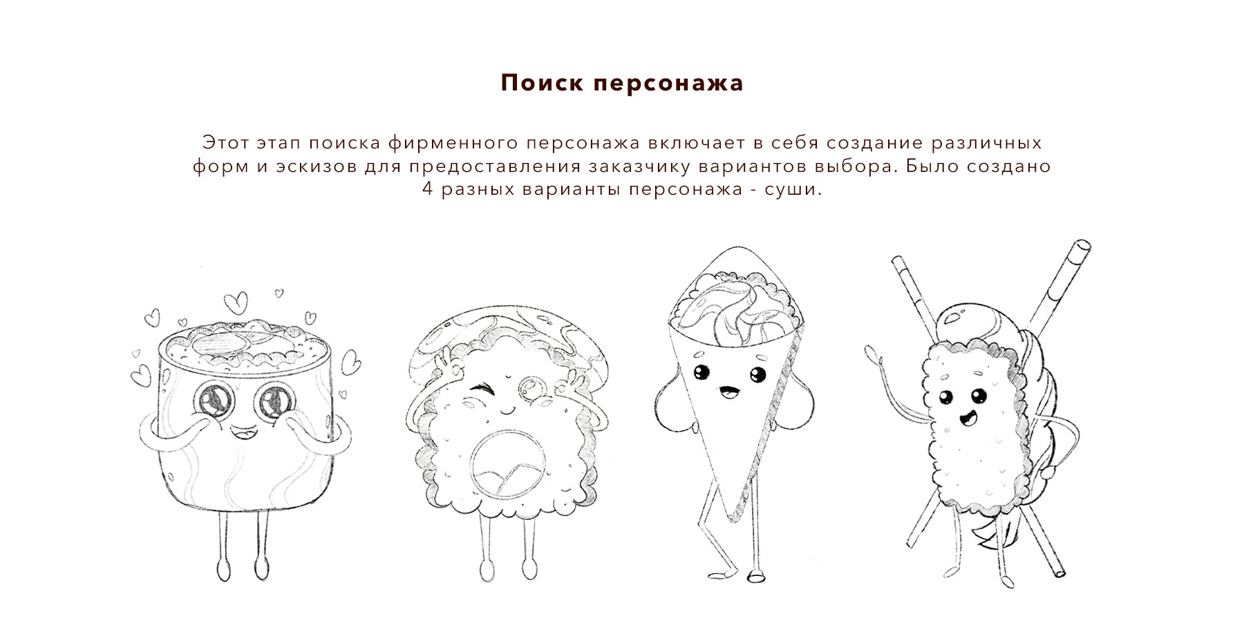 Акира, Фирменный персонаж для суши-бара — Изображение №3 — Брендинг, Иллюстрация на Dprofile