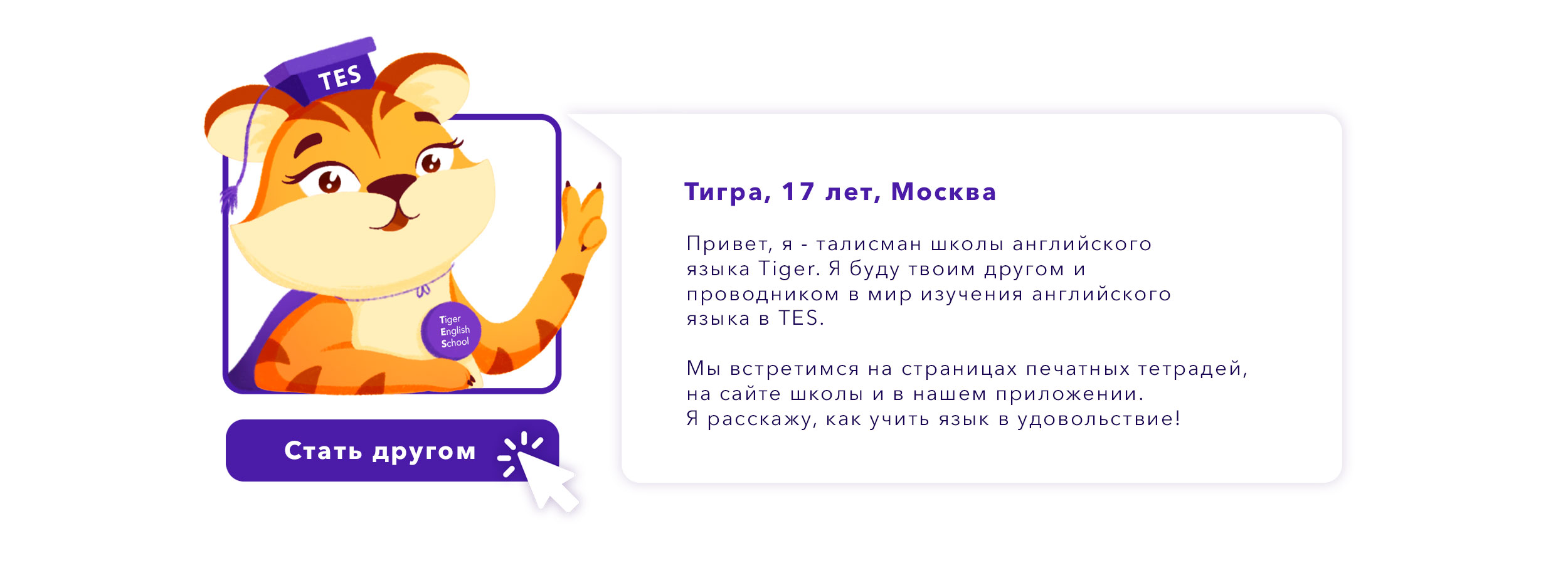 Маскот Тигр для школы английского языка Tiger English School — Изображение №2 — Брендинг, Иллюстрация на Dprofile
