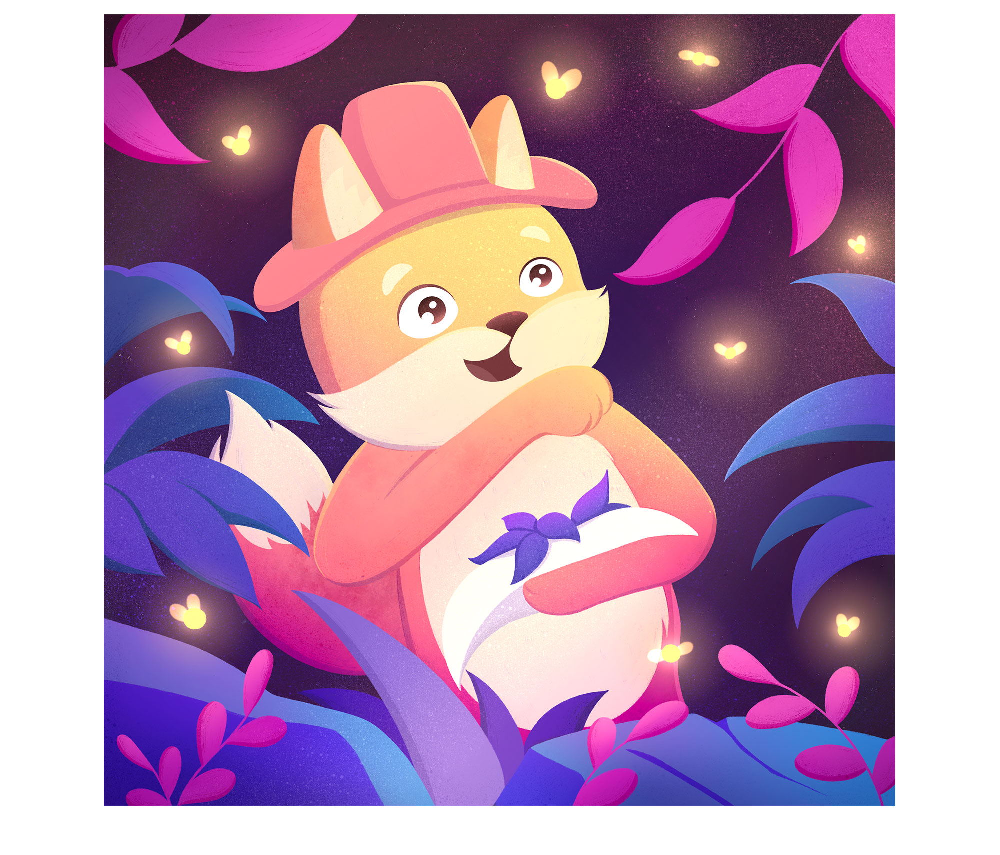 Осенние животные. Детские иллюстрации — Изображение №5 — Иллюстрация на Dprofile