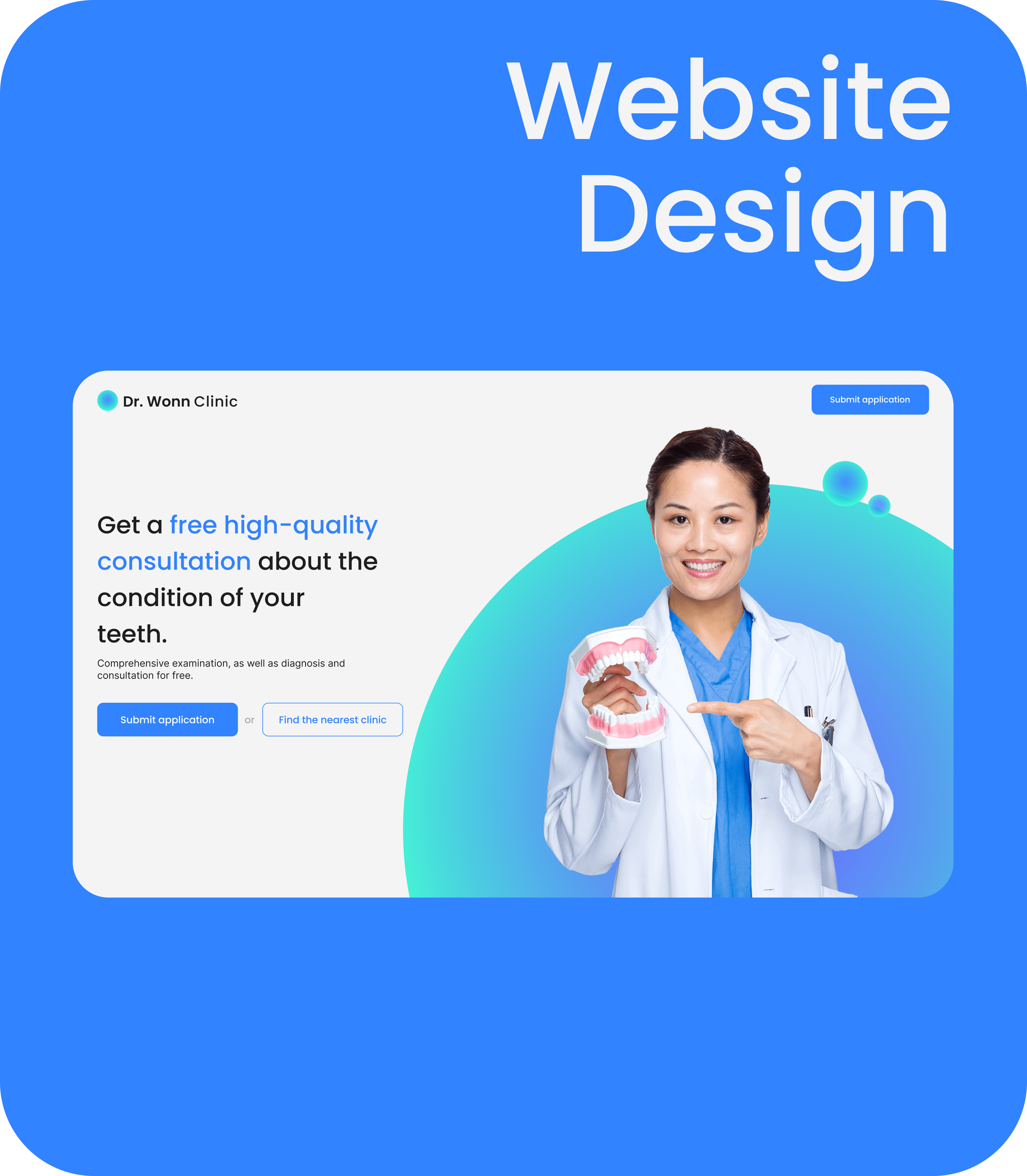 Dr. Wonn Clinic — Изображение №5 — Интерфейсы на Dprofile
