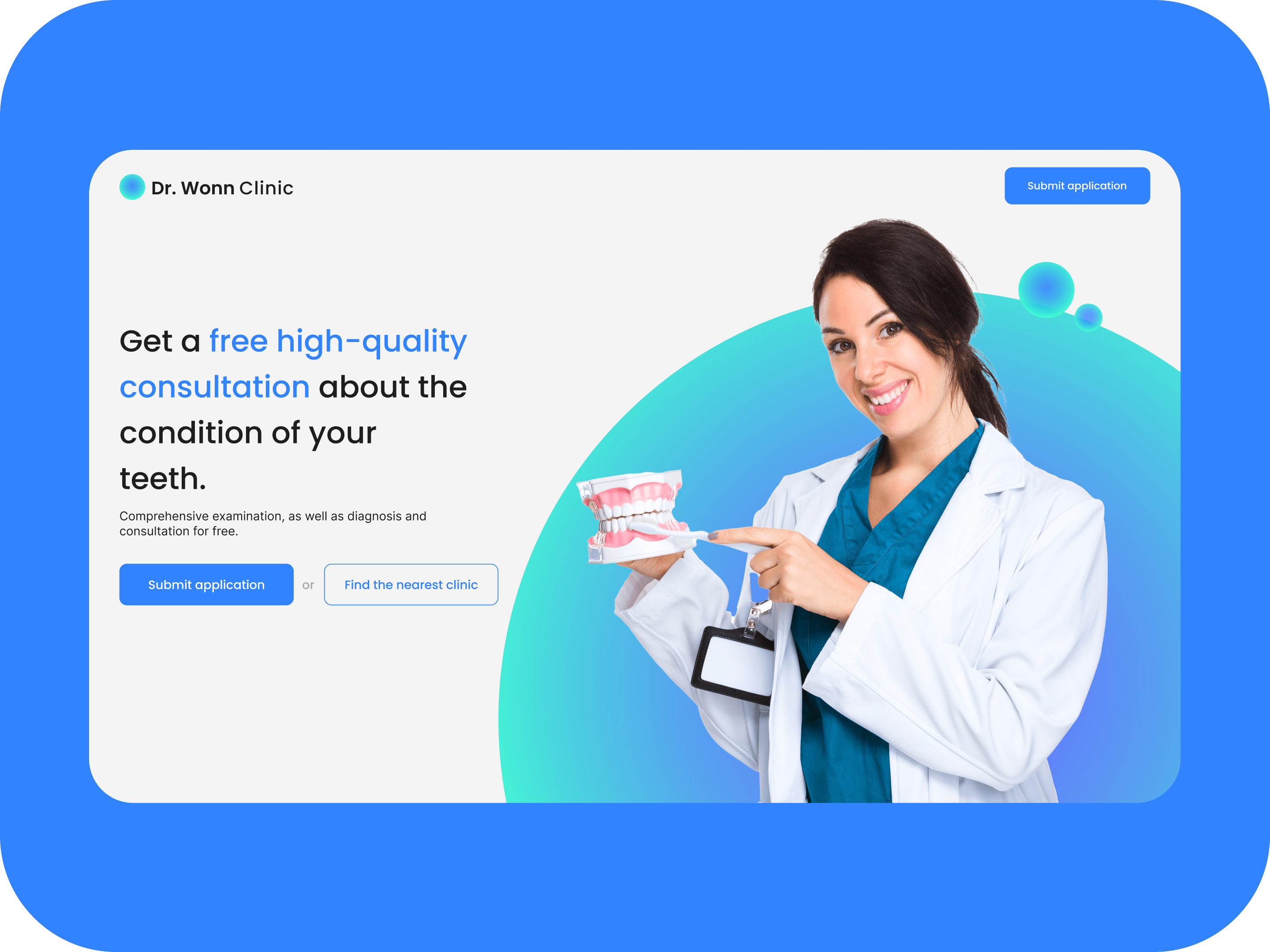 Dr. Wonn Clinic — Изображение №7 — Интерфейсы на Dprofile
