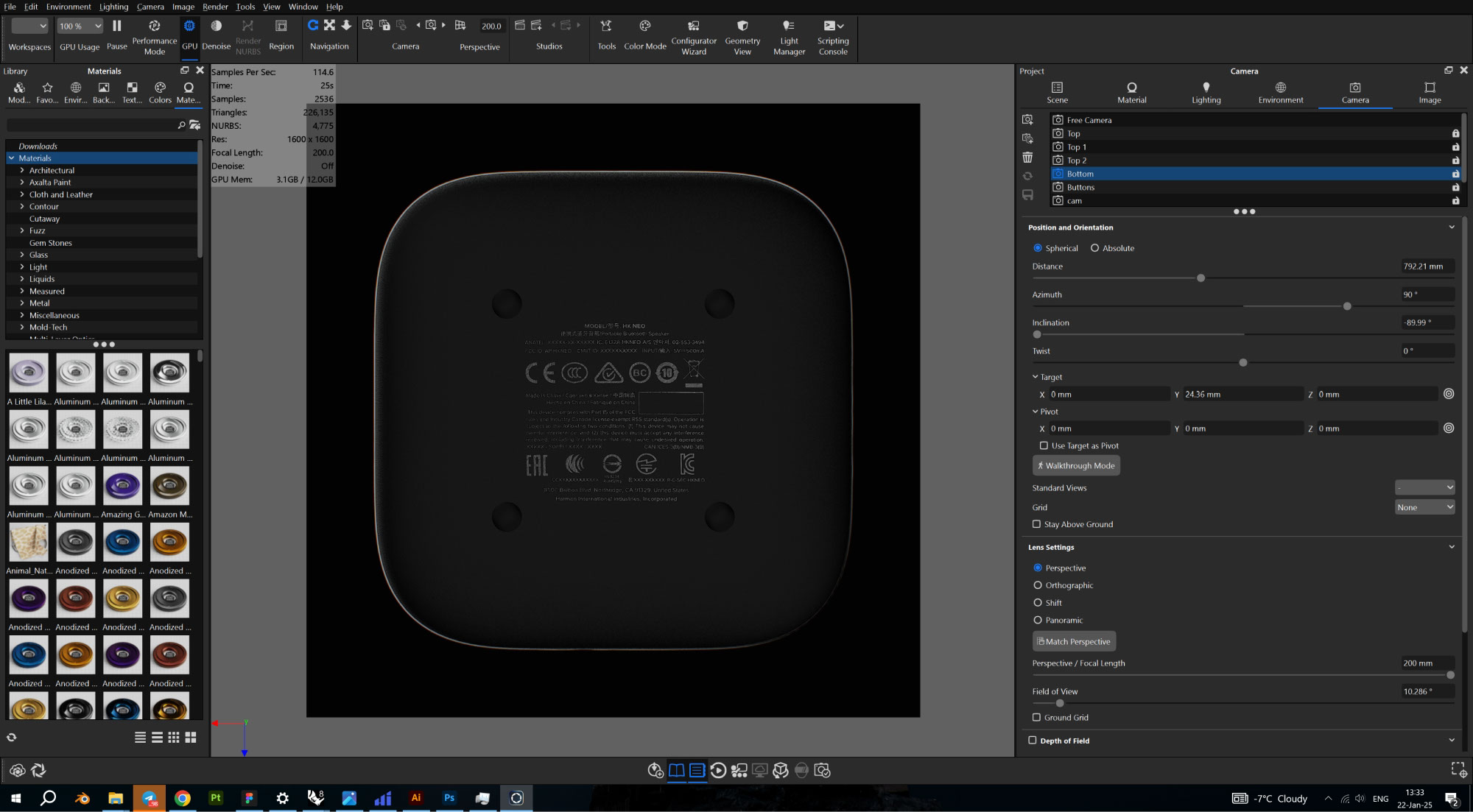 Speaker Harman Kardon Neo — Изображение №15 — 3D на Dprofile