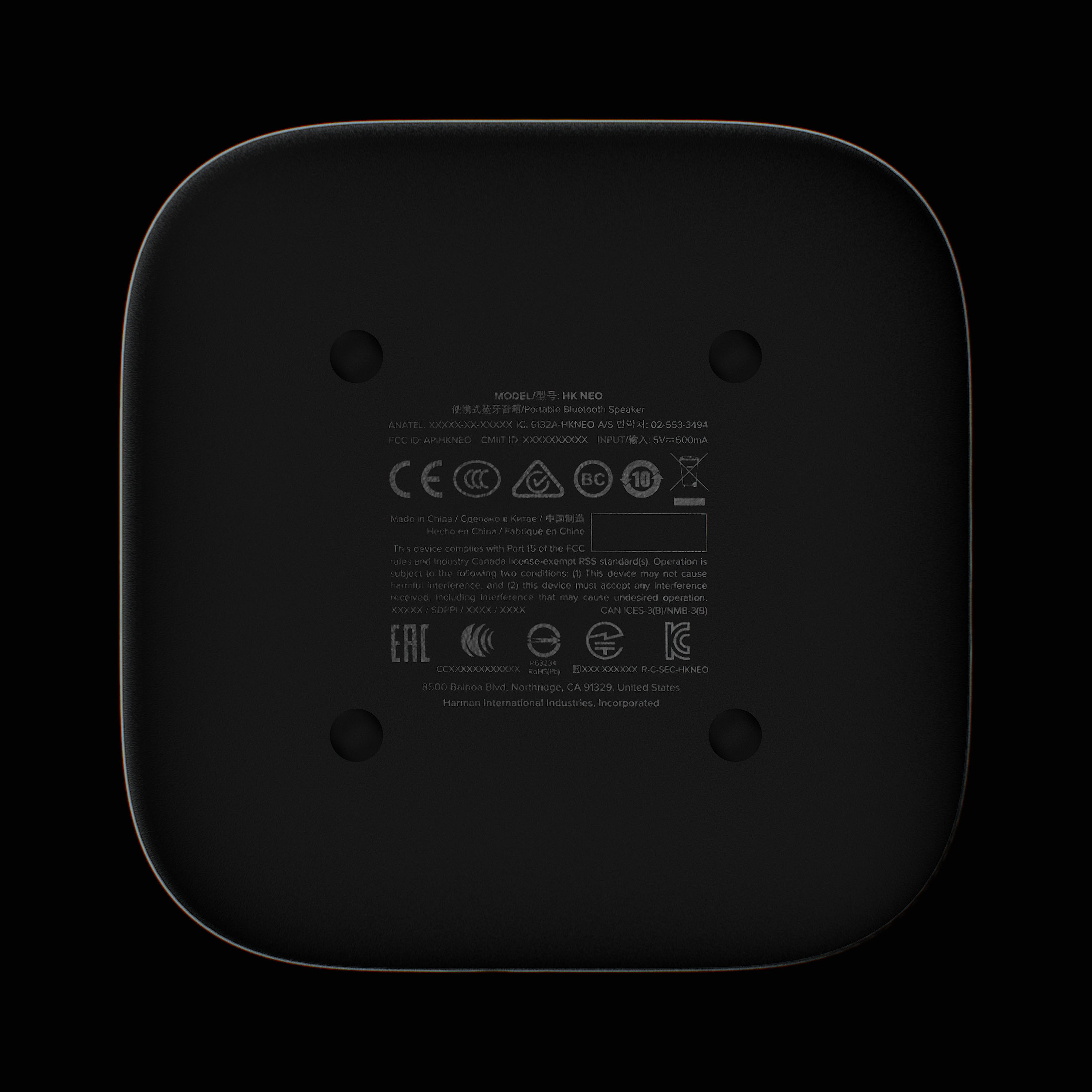 Speaker Harman Kardon Neo — Изображение №7 — 3D на Dprofile