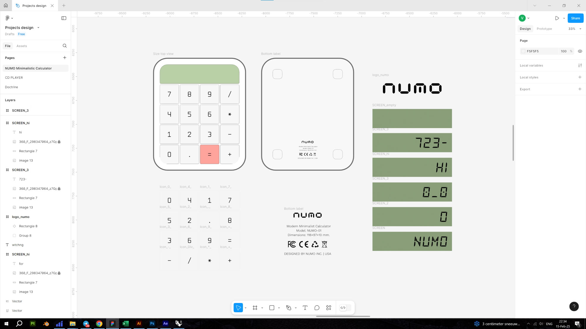 Calculator «NUMO» — Изображение №15 — 3D на Dprofile