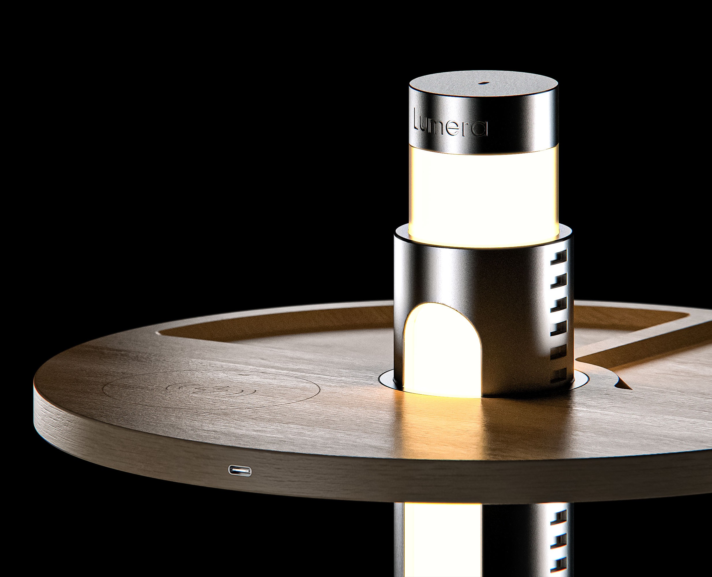 Modern Side Table «Lumera» на Dprofile