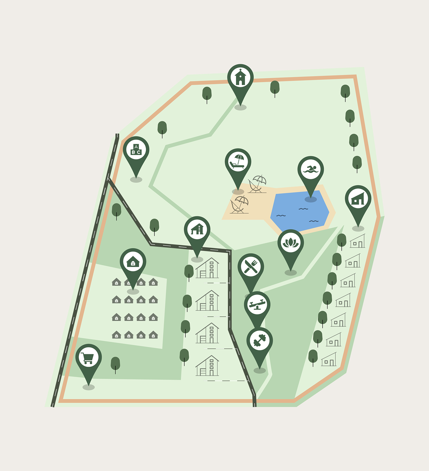 Каталог для элитного клубного поселка «Кавголовские холмы» — Изображение №10 — Брендинг, Графика на Dprofile