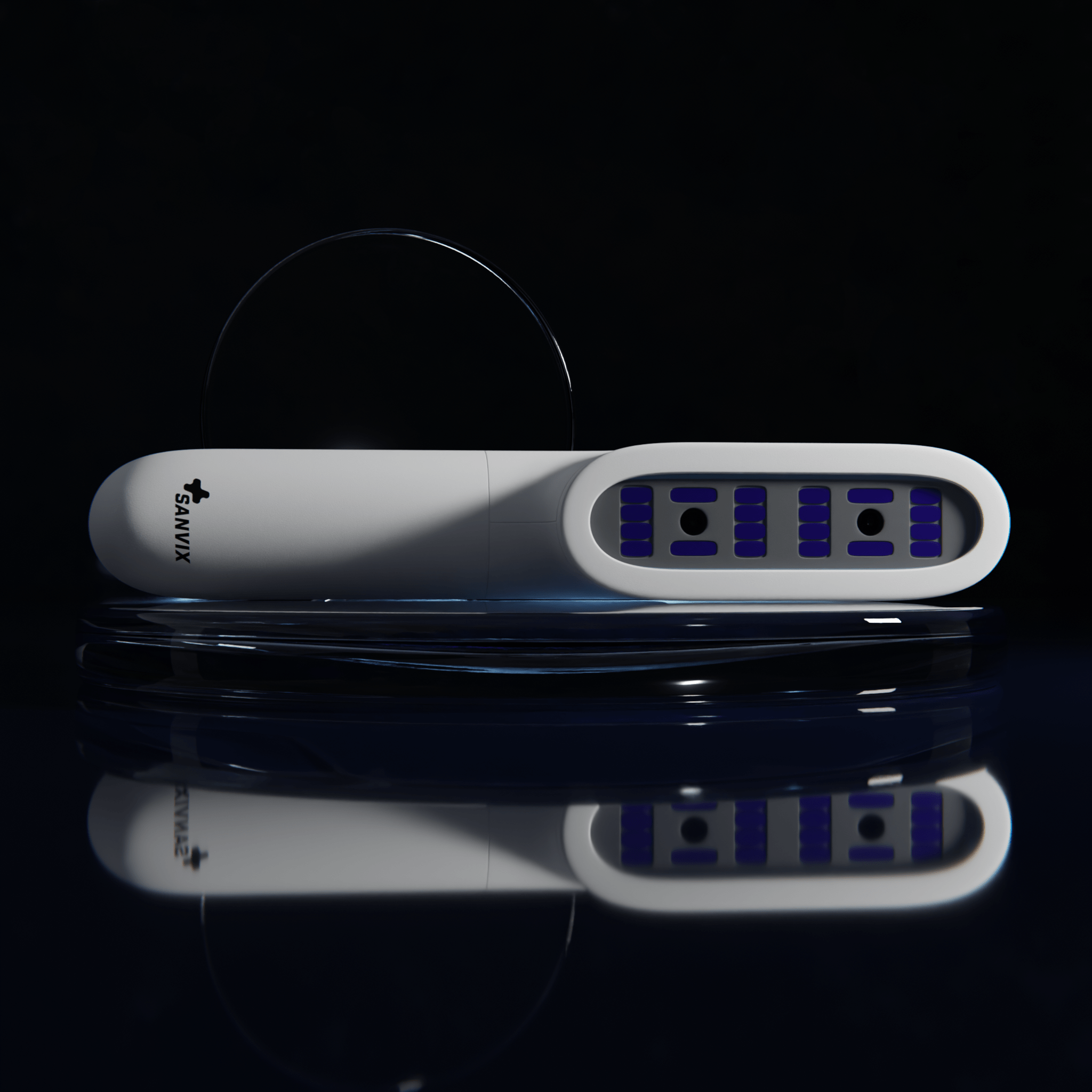 Sanvix smart device Thermometer & UVC Sterilizer — Изображение №6 — Брендинг, 3D на Dprofile
