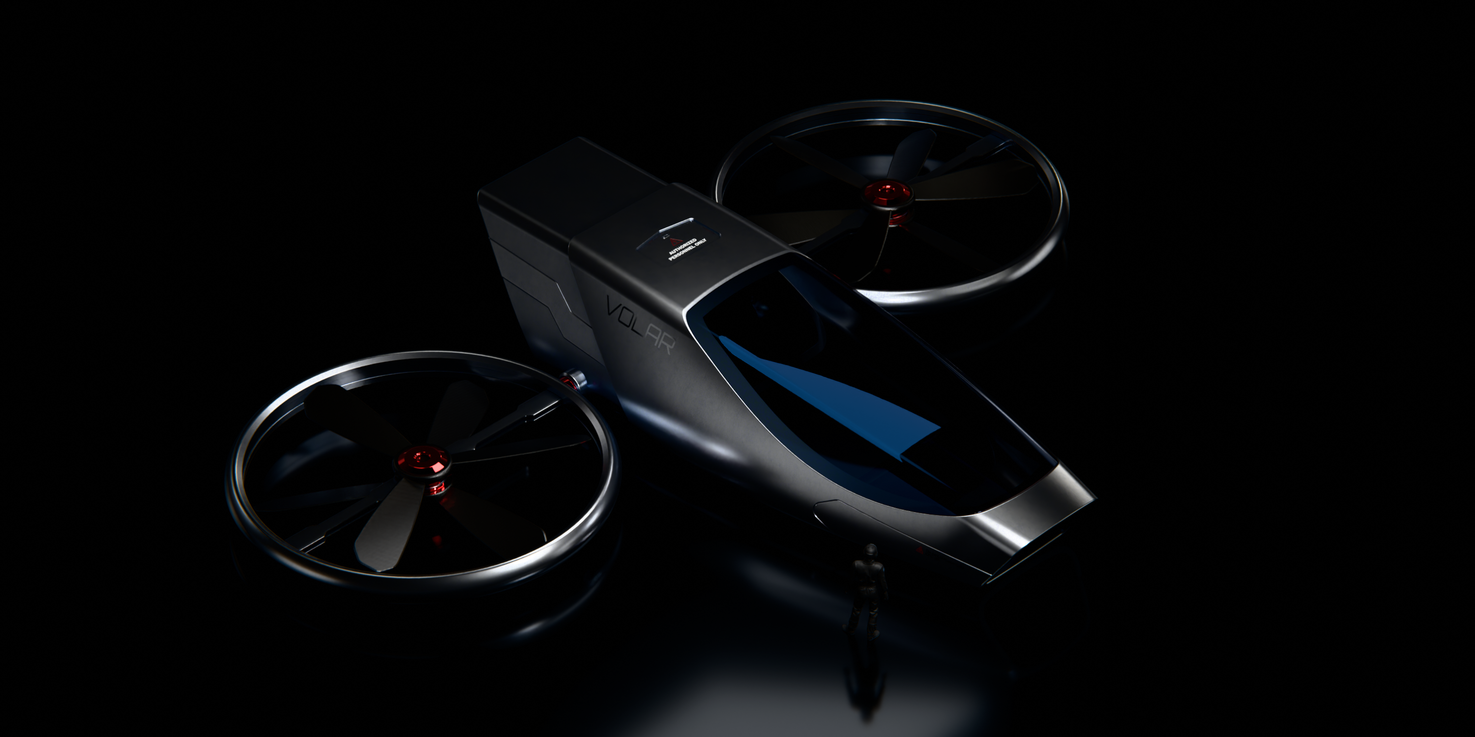 Sci-Fi Drone 3D Modeling — Изображение №5 — 3D на Dprofile
