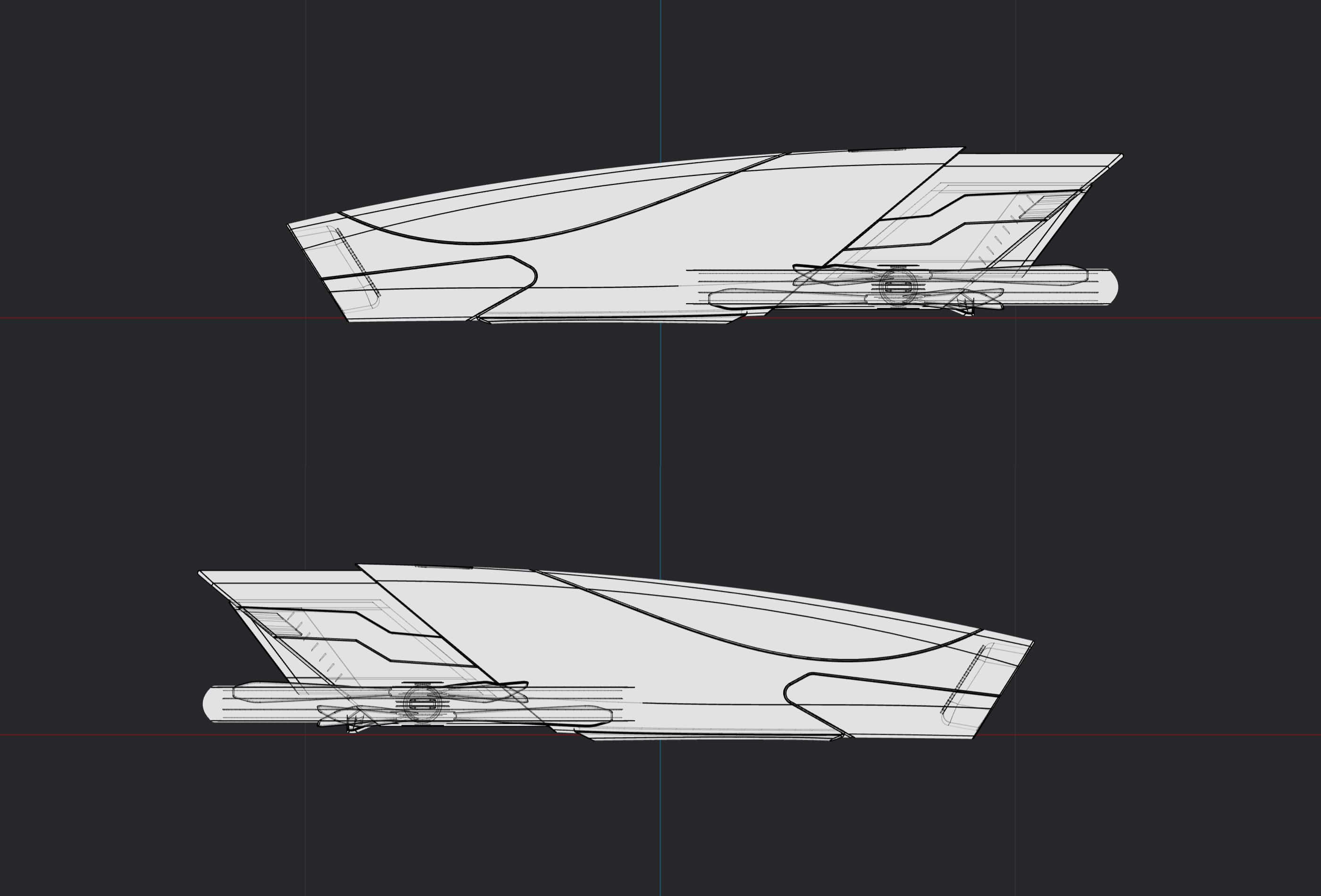 Sci-Fi Drone 3D Modeling — Изображение №19 — 3D на Dprofile