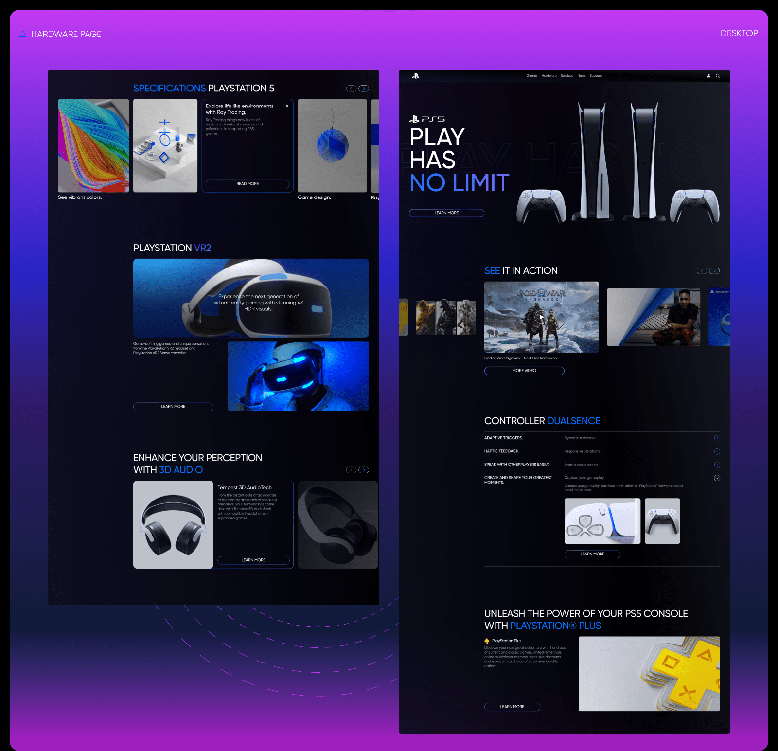 Playstation Corporate Redesign — Изображение №6 — Интерфейсы, Брендинг на Dprofile