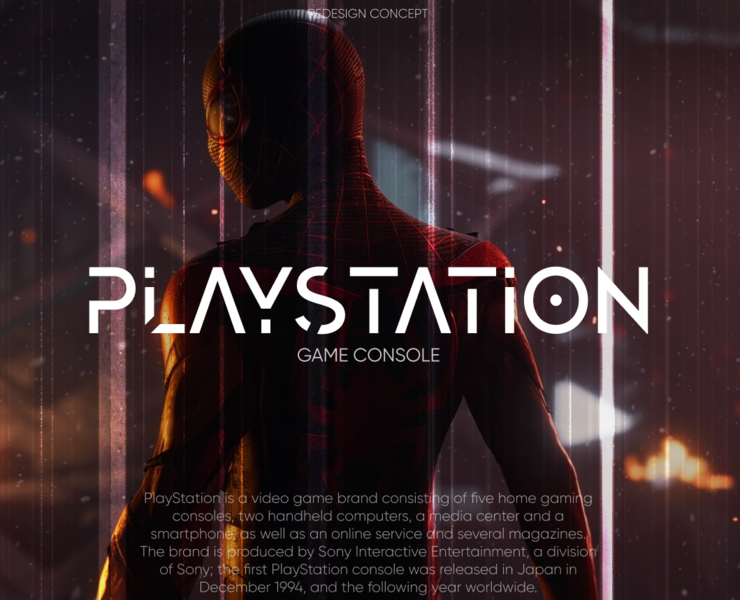 Playstation Corporate Redesign — Интерфейсы, Брендинг на Dprofile