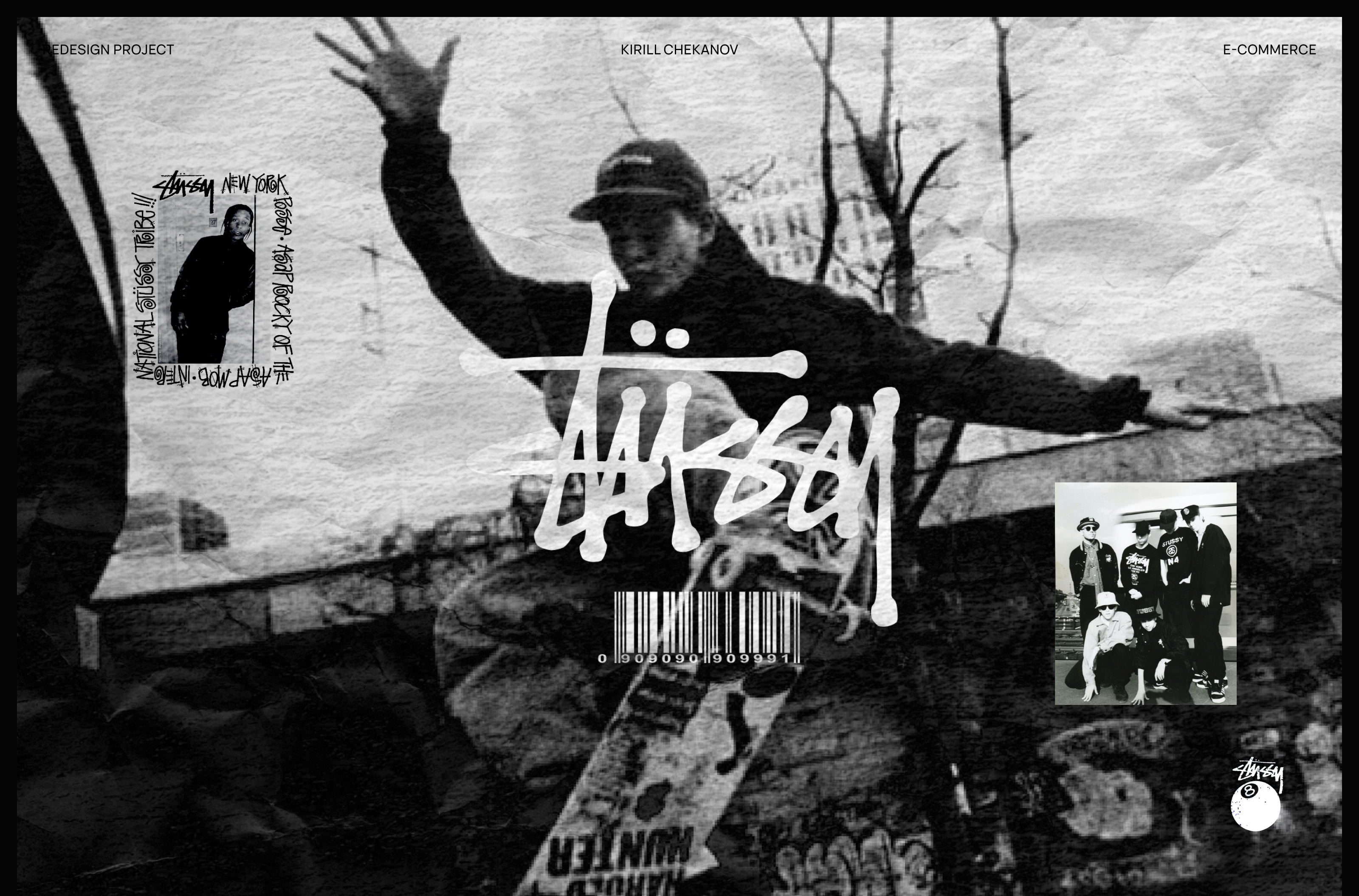 STÜSSY REDESIGN | E-commerce — Изображение №1 — Интерфейсы, Брендинг на Dprofile