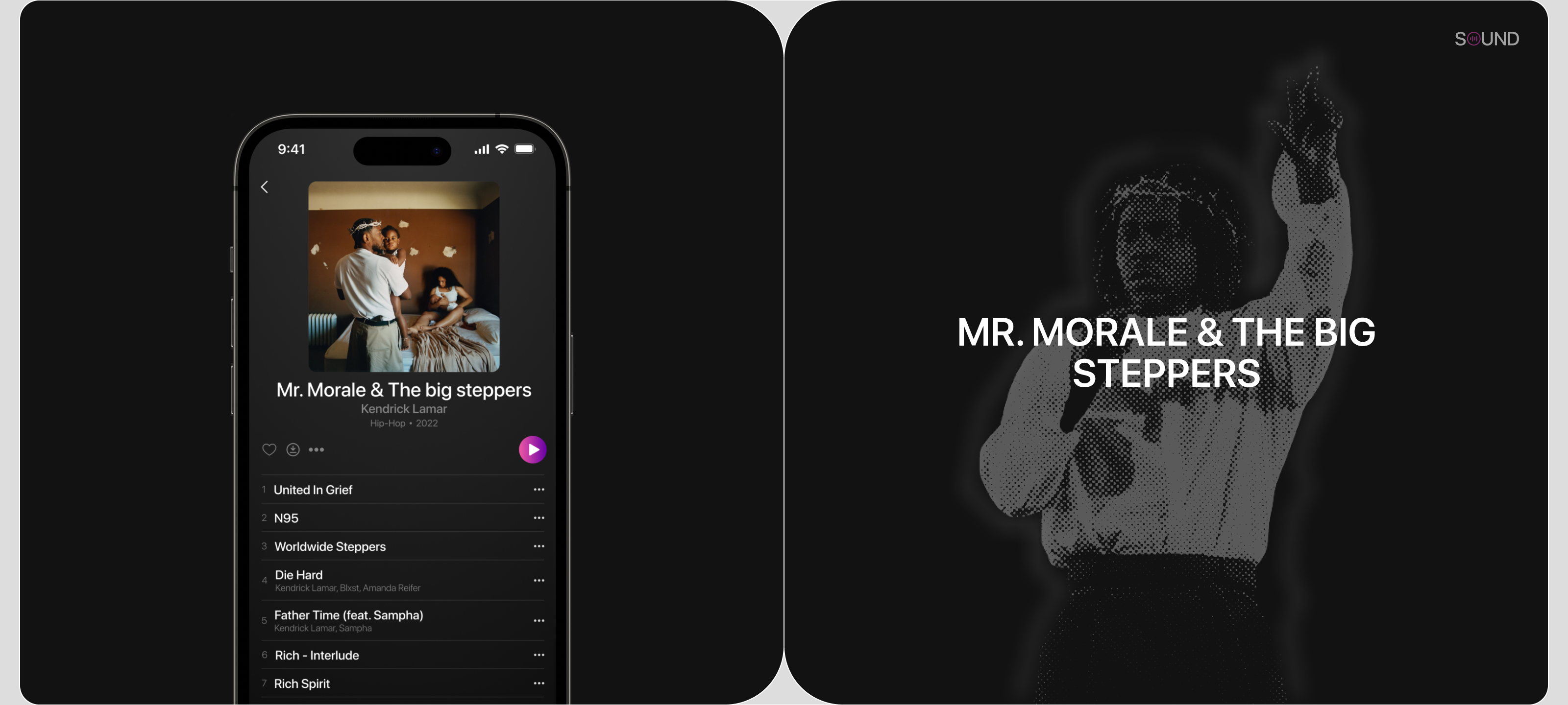 SOUND - Music Mobile App — Изображение №7 — Интерфейсы, Брендинг на Dprofile