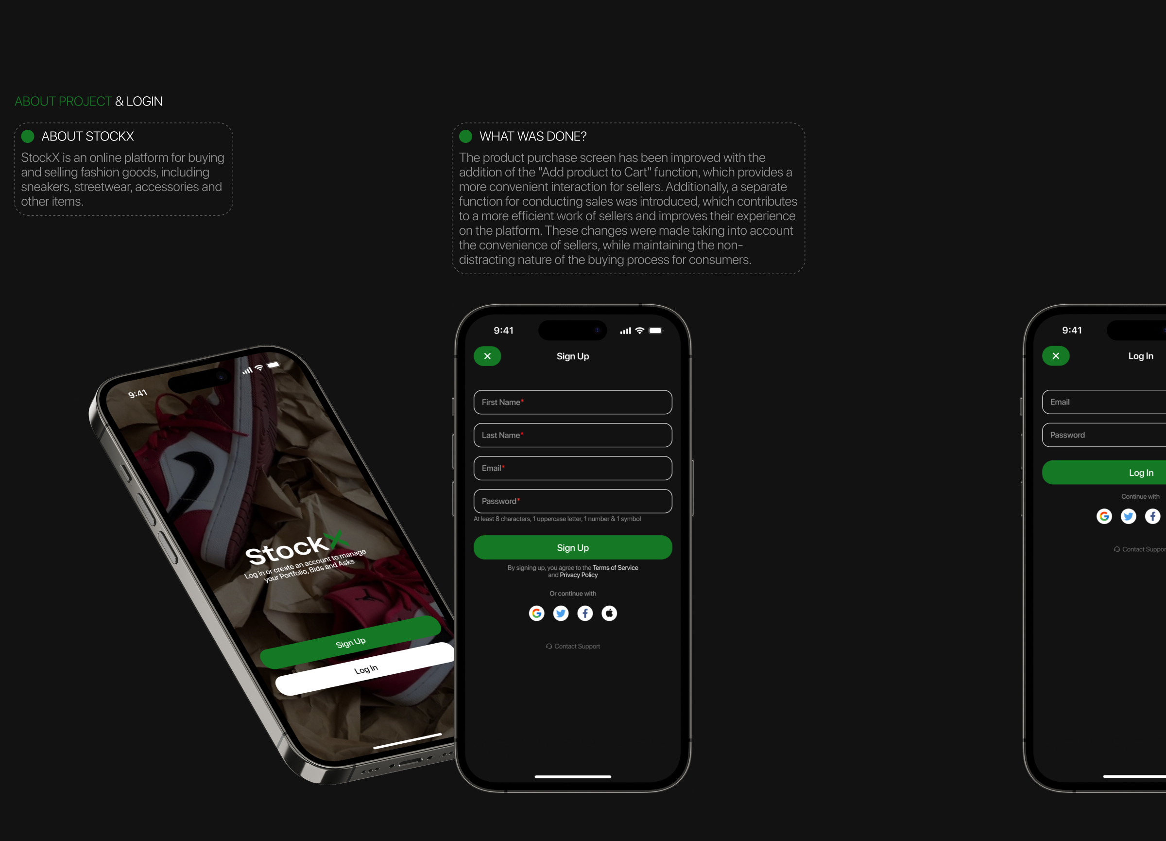 StockX | Mobile App — Изображение №2 — Интерфейсы, Брендинг на Dprofile