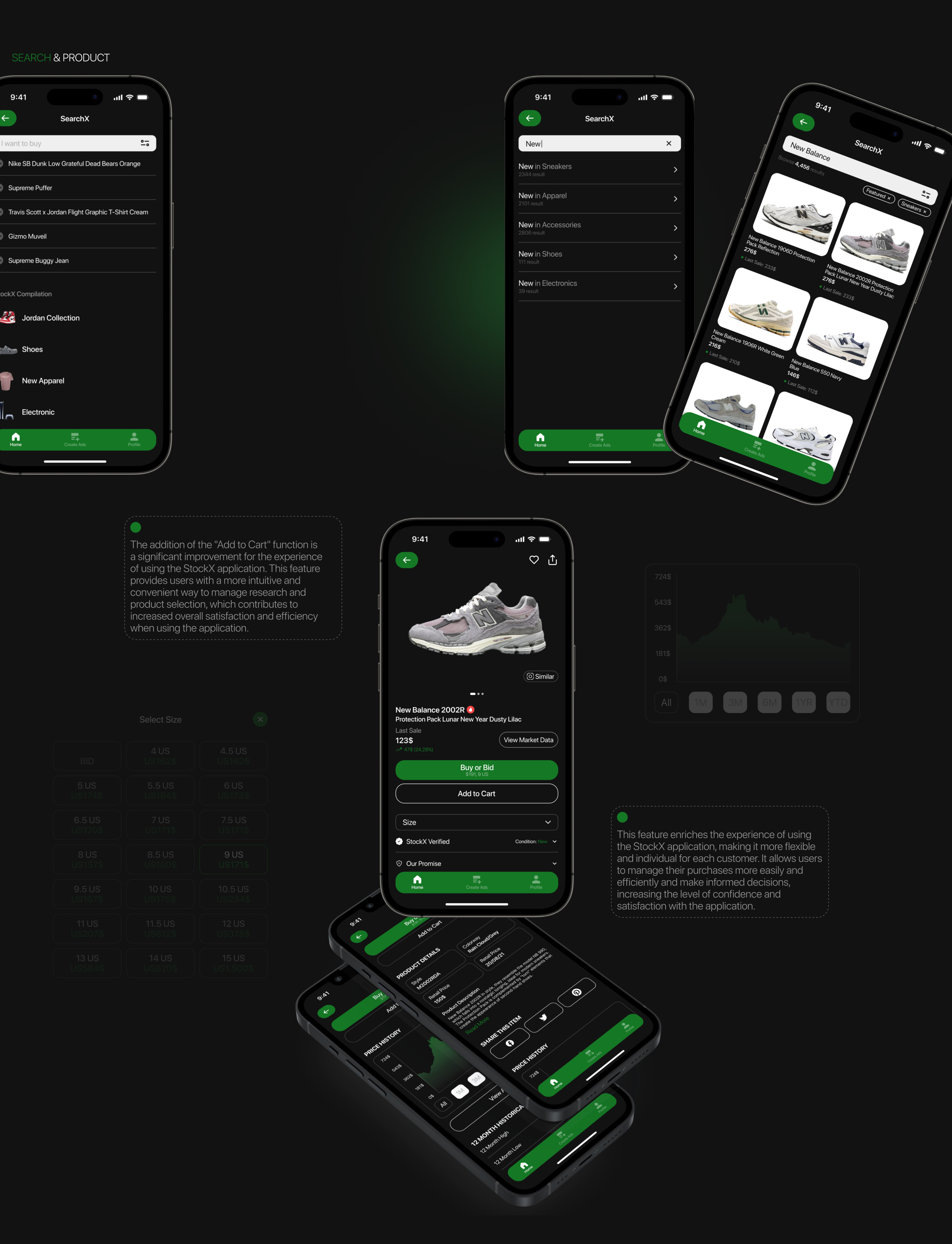 StockX | Mobile App — Изображение №9 — Интерфейсы, Брендинг на Dprofile