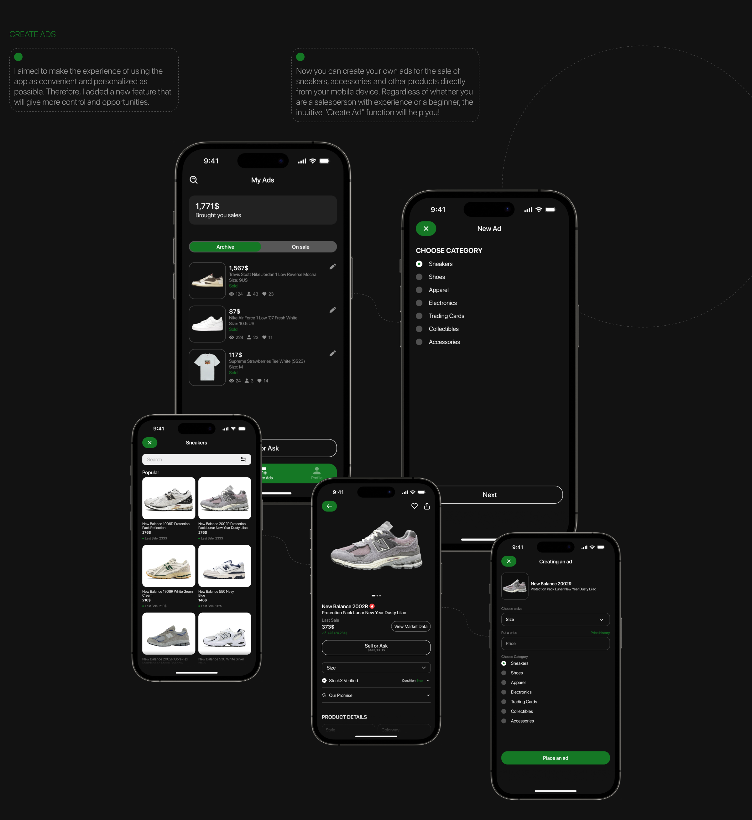 StockX | Mobile App — Изображение №8 — Интерфейсы, Брендинг на Dprofile