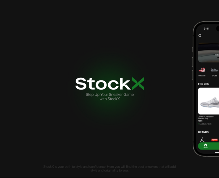 StockX | Mobile App — Интерфейсы, Брендинг на Dprofile