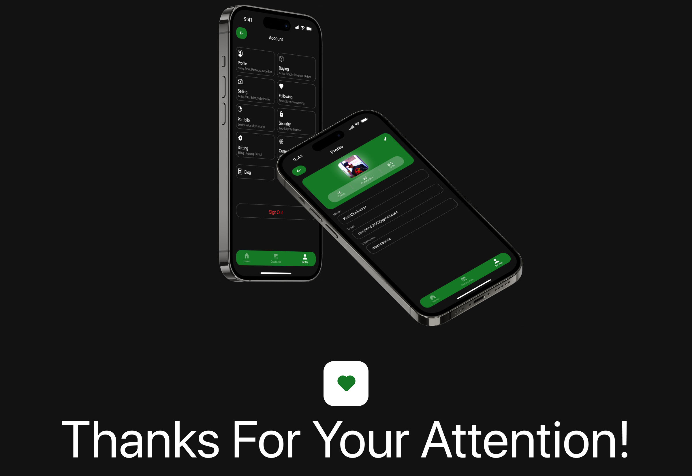 StockX | Mobile App — Изображение №12 — Интерфейсы, Брендинг на Dprofile