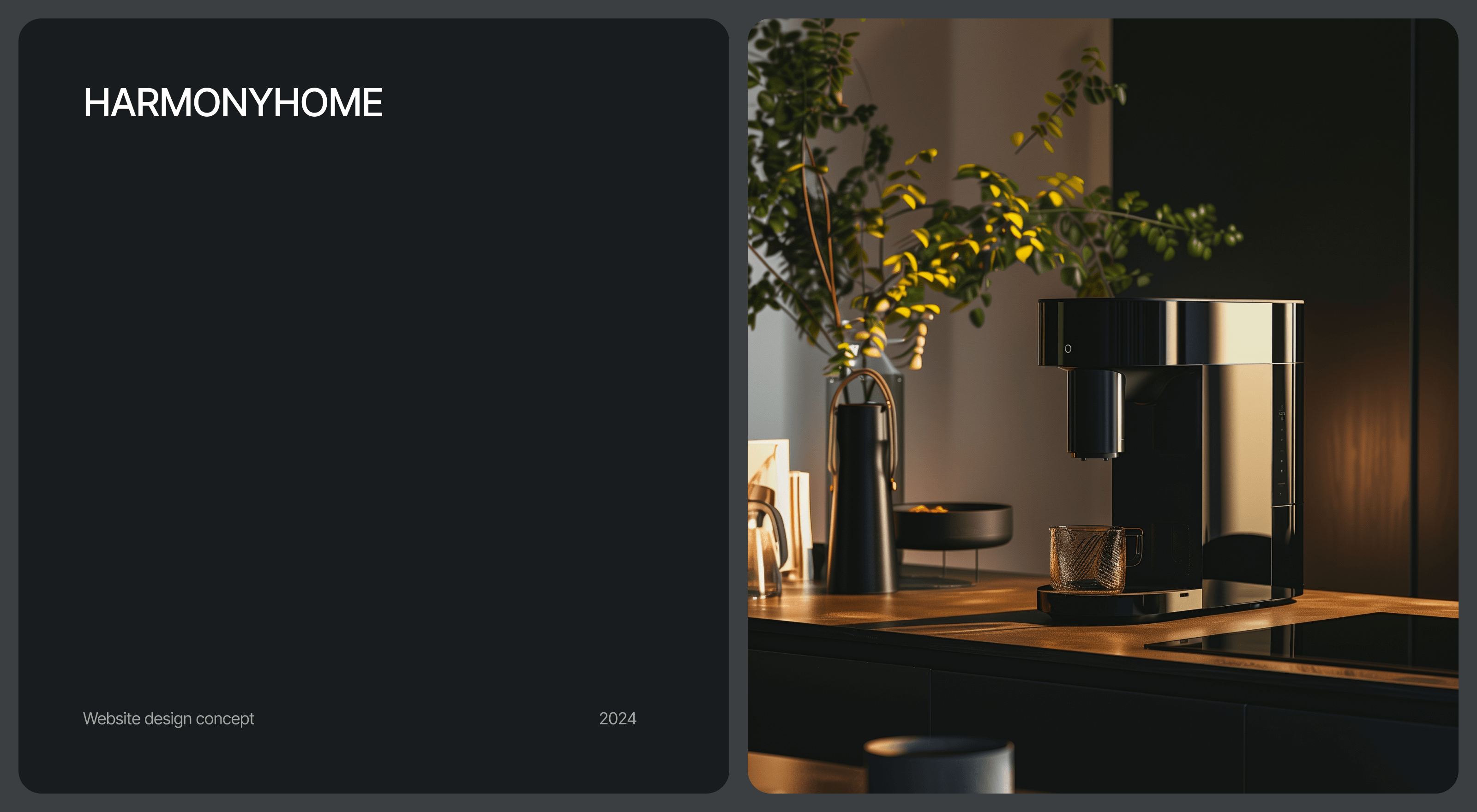 HarmonyHome / website — Изображение №1 — Интерфейсы на Dprofile